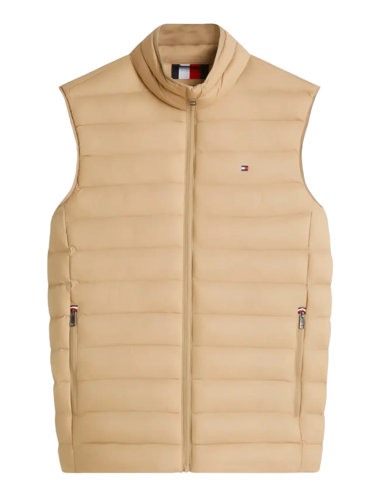 Tommy Hilfiger PACKABLE RECYCLED VEST - Tommy Hilfiger - COASTAL TAUPE / beige