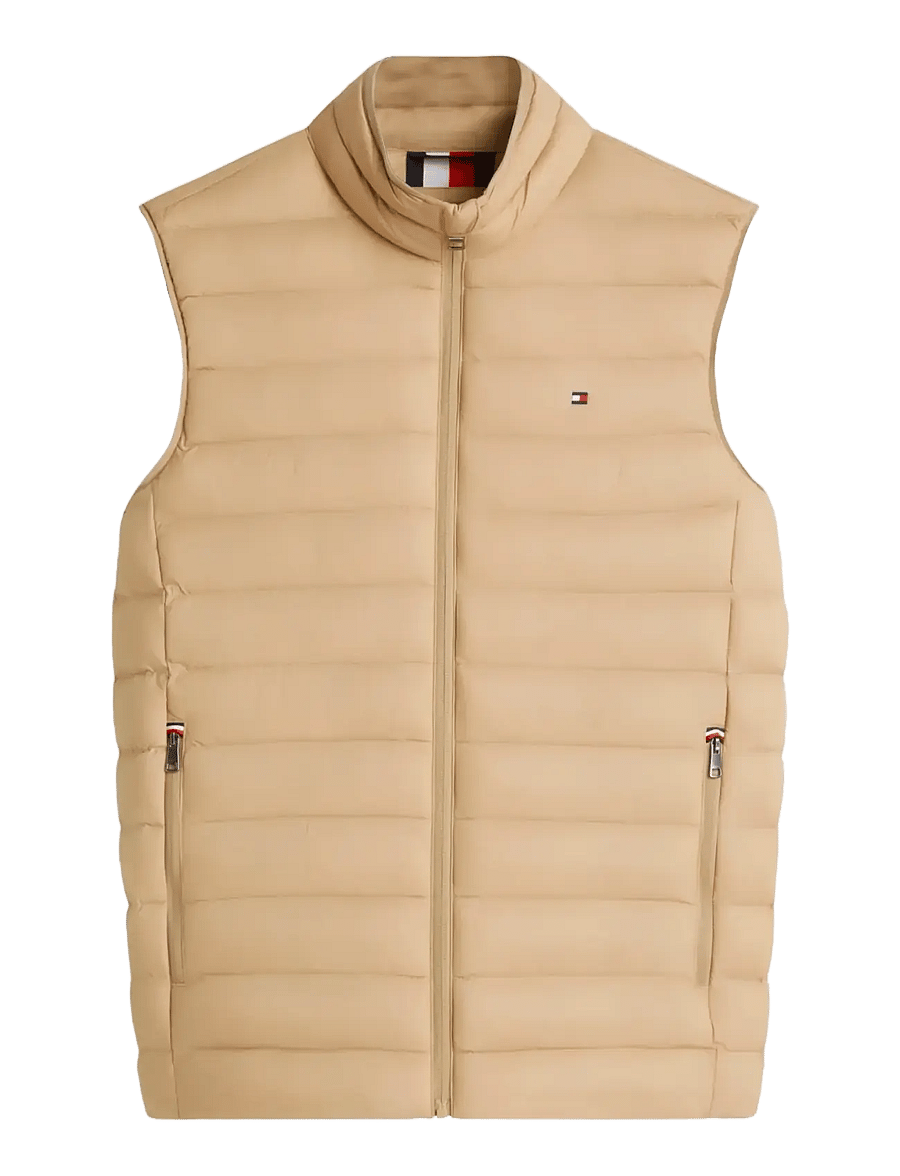 Tommy Hilfiger - PACKABLE RECYCLED VEST - westen - coastal taupe - 1