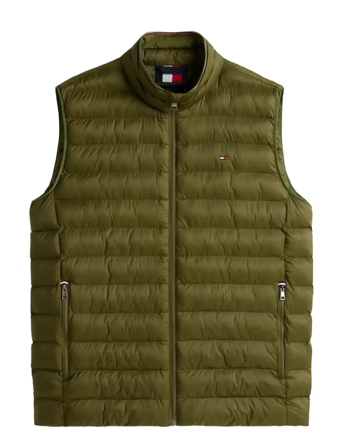 TOMMY HILFIGER Packable Recycled Vest Khaki - S - Herren