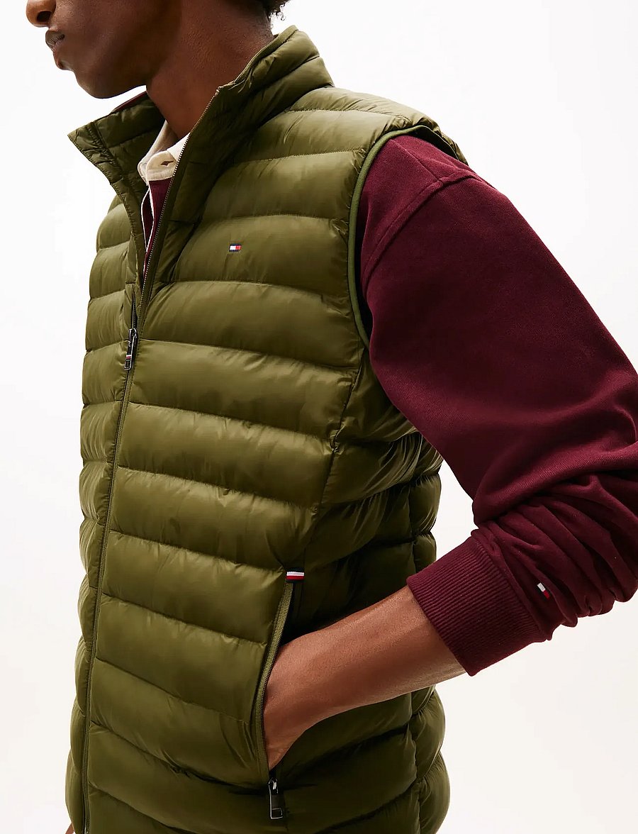 Tommy Hilfiger - PACKABLE RECYCLED VEST - westen - huntsman green - 4
