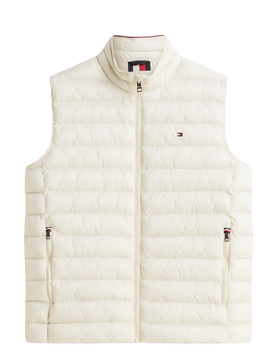 Tommy Hilfiger - PACKABLE RECYCLED VEST - westen - muslin - 1