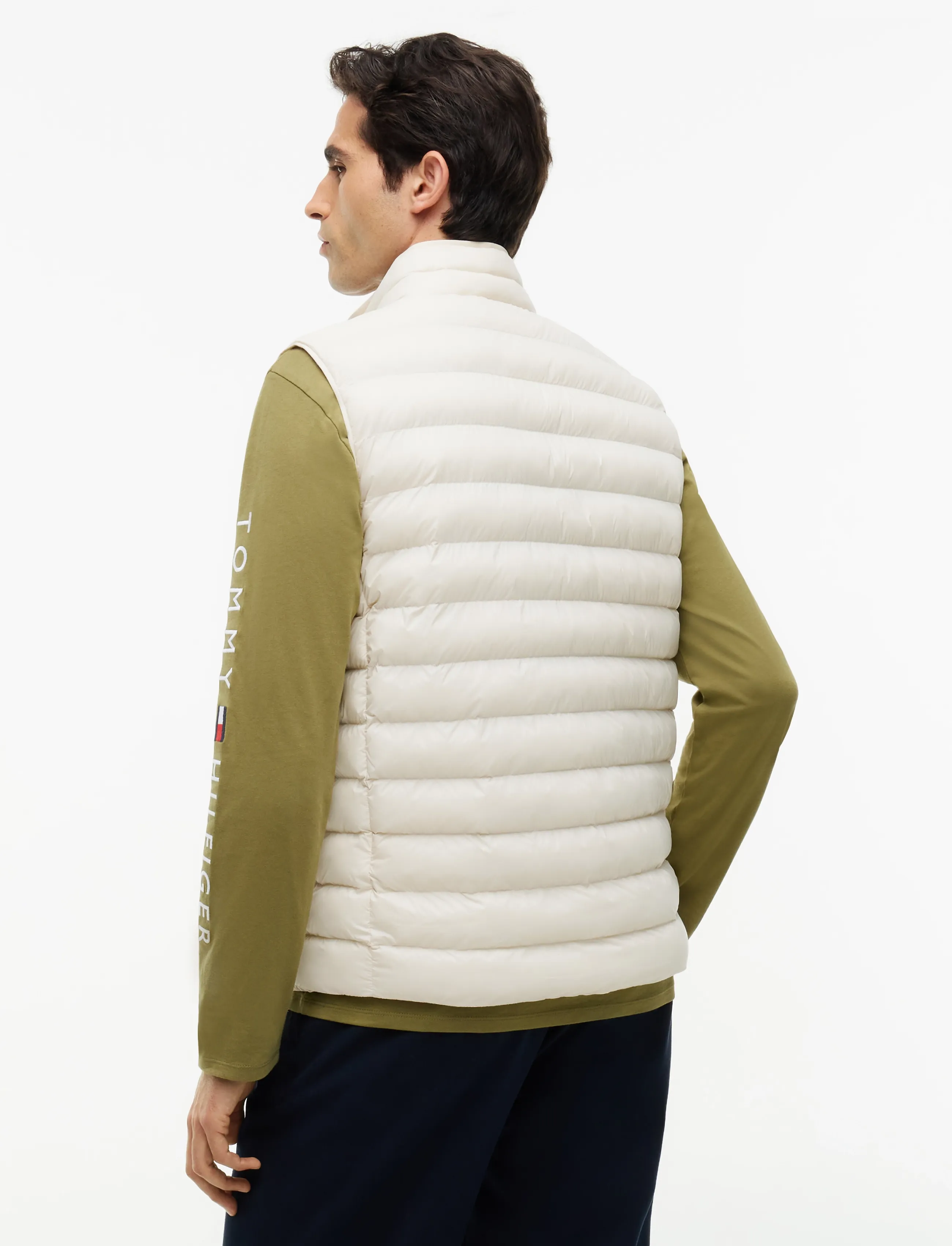 Tommy Hilfiger - PACKABLE RECYCLED VEST - vestid - muslin - 2