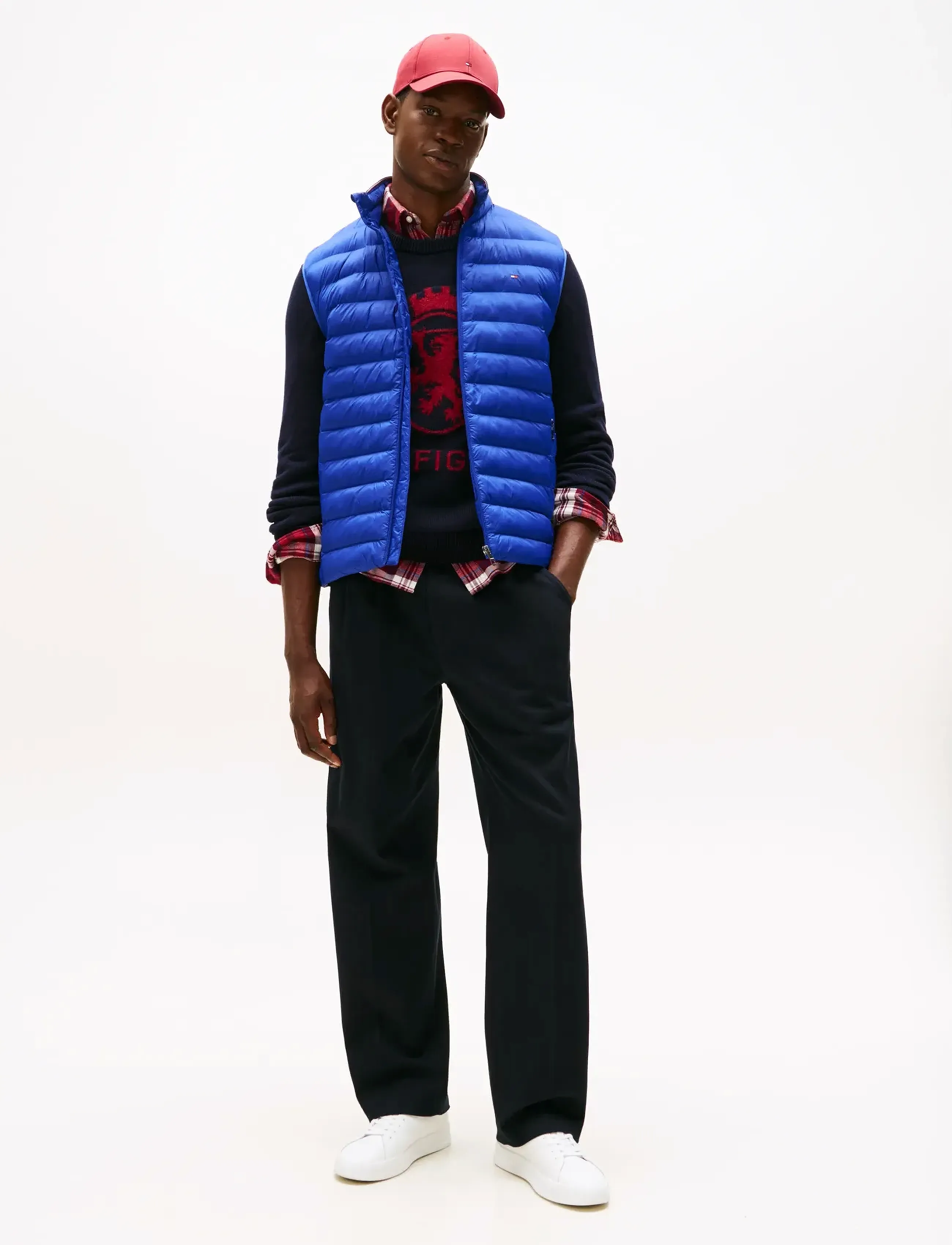 Tommy Hilfiger - PACKABLE RECYCLED VEST - västar - wedge blue - 2