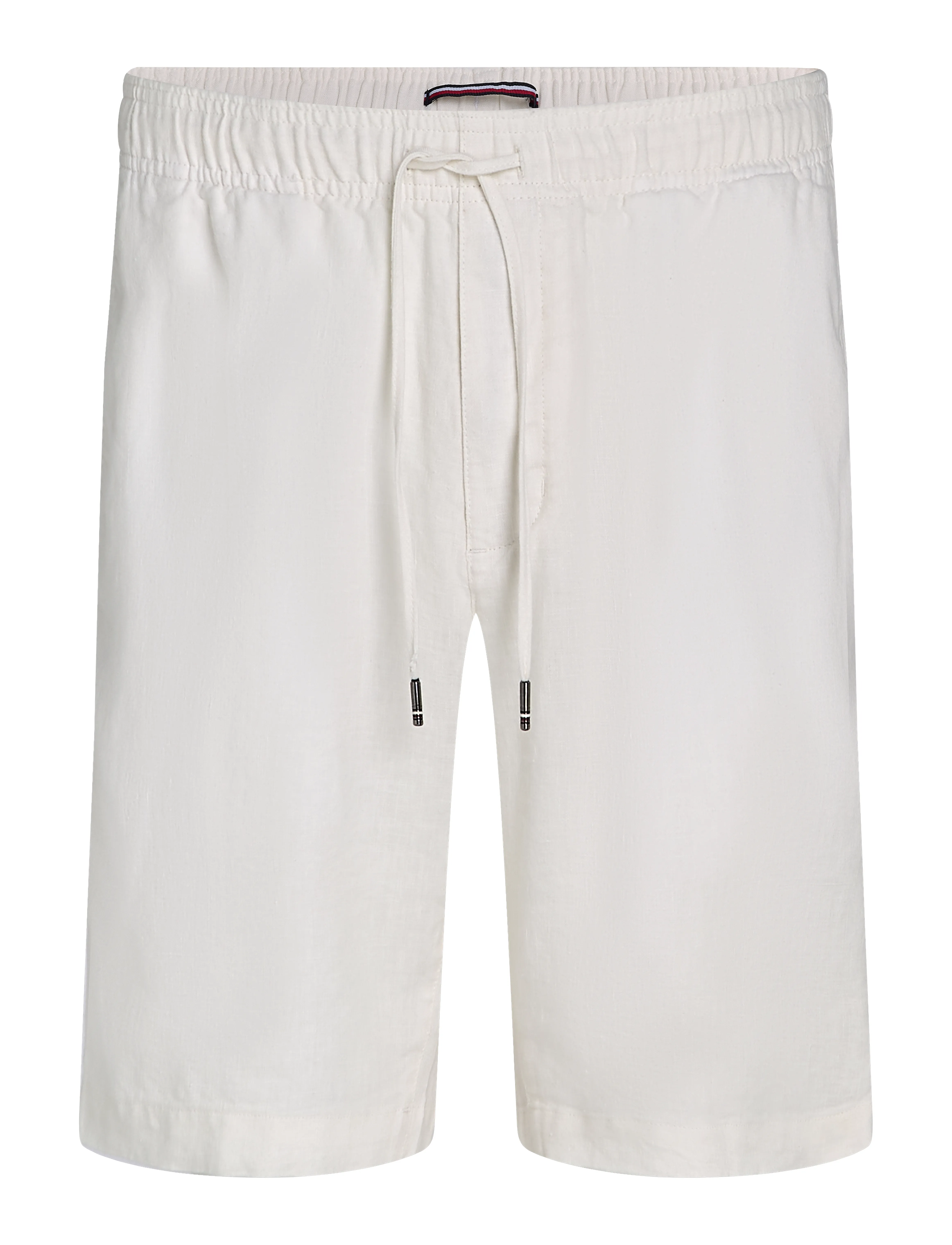 Tommy Hilfiger HARLEM PO LINEN SHORT - Shorts - IVORY SILK / white