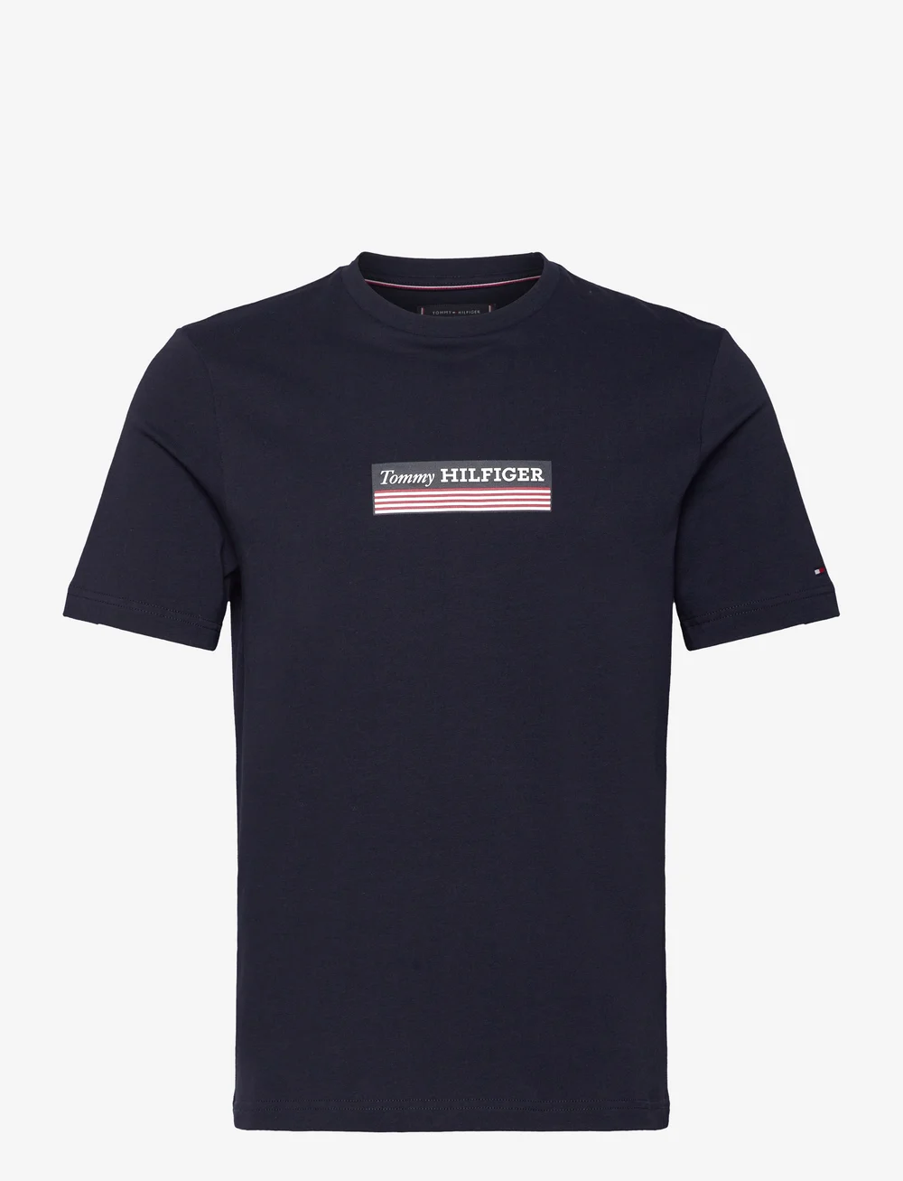 Tommy Hilfiger - HILFIGER BOX TEE - korte mouwen - desert sky - 1