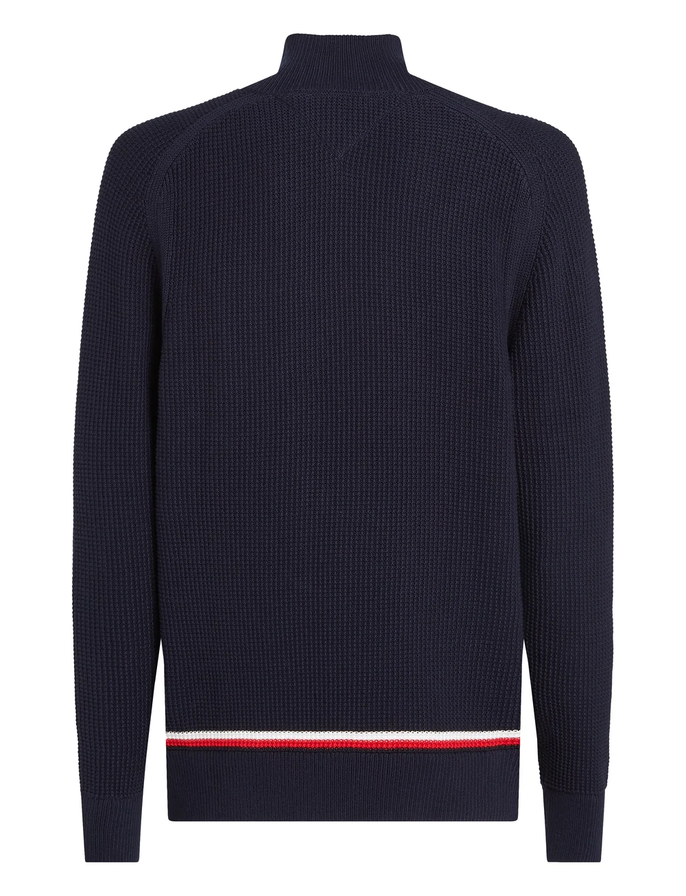 Tommy Hilfiger - STRUCTURE GLOBAL STRIPE ZIP MOCK - half zip-tröjor - desert sky - 4