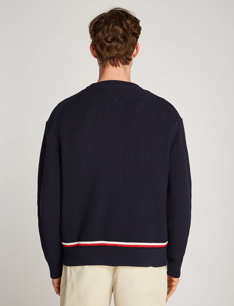 Tommy Hilfiger - STRUCTURE GLOBAL STRIPE CARDIGAN - koftor - desert sky - 2