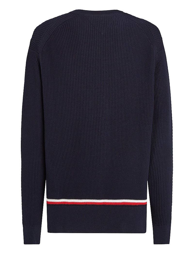 Tommy Hilfiger - STRUCTURE GLOBAL STRIPE CARDIGAN - koftor - desert sky - 4