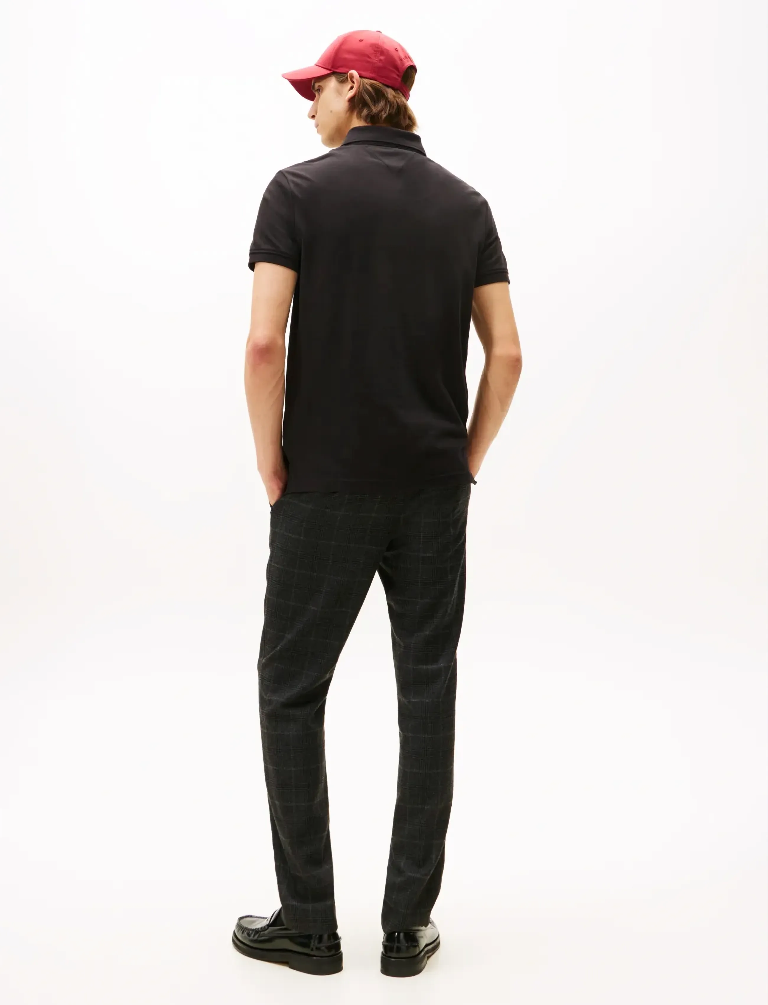 Tommy Hilfiger - HILFIGER CHEST INSERT REG POLO - kortärmade pikéer - black - 3