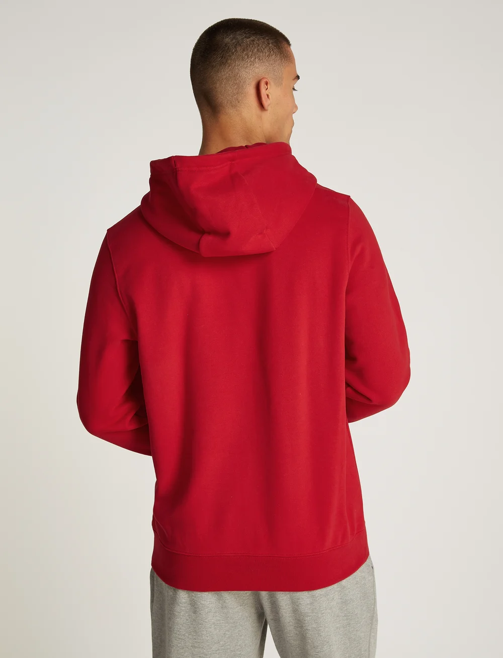 Tommy Hilfiger - CENTRAL CHEST STRIPE HOODY - kapuzenpullover - medium red - 2