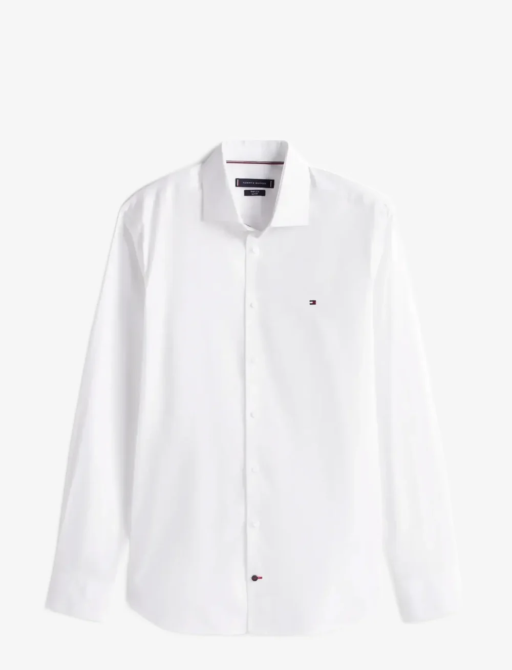 Tommy Hilfiger - CL - FLEX POPLIN SF SHIRT - casual skjorter - optic white - 1