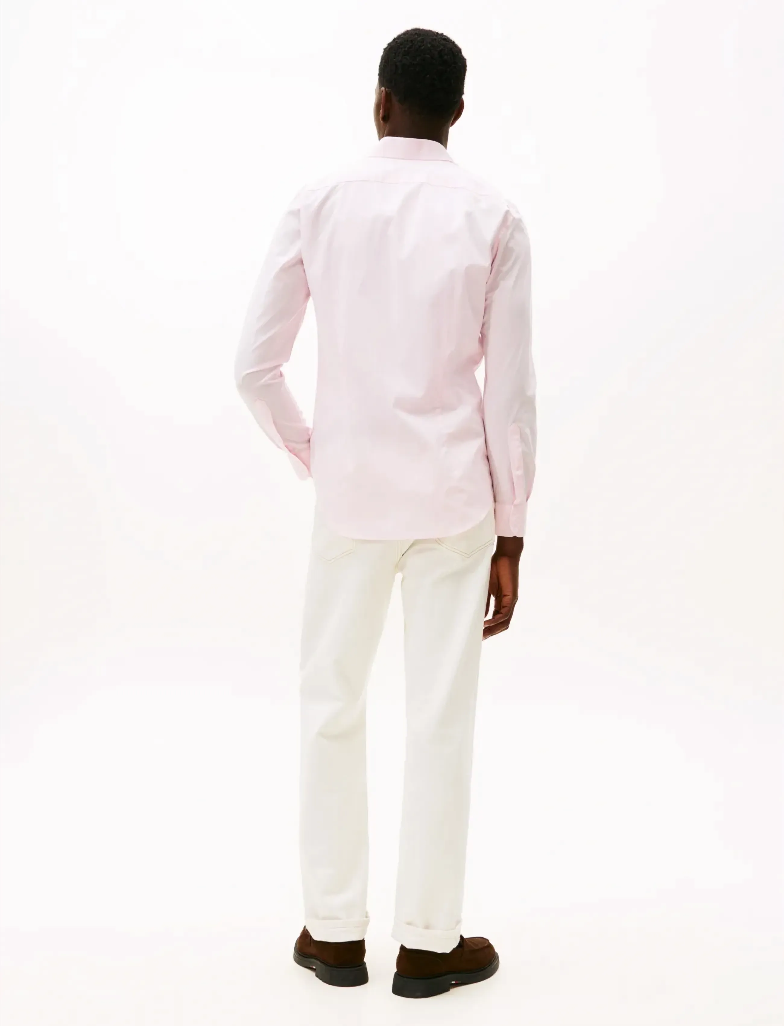 Tommy Hilfiger - CL - FLEX POPLIN SF SHIRT - casual shirts - pearl pink - 2