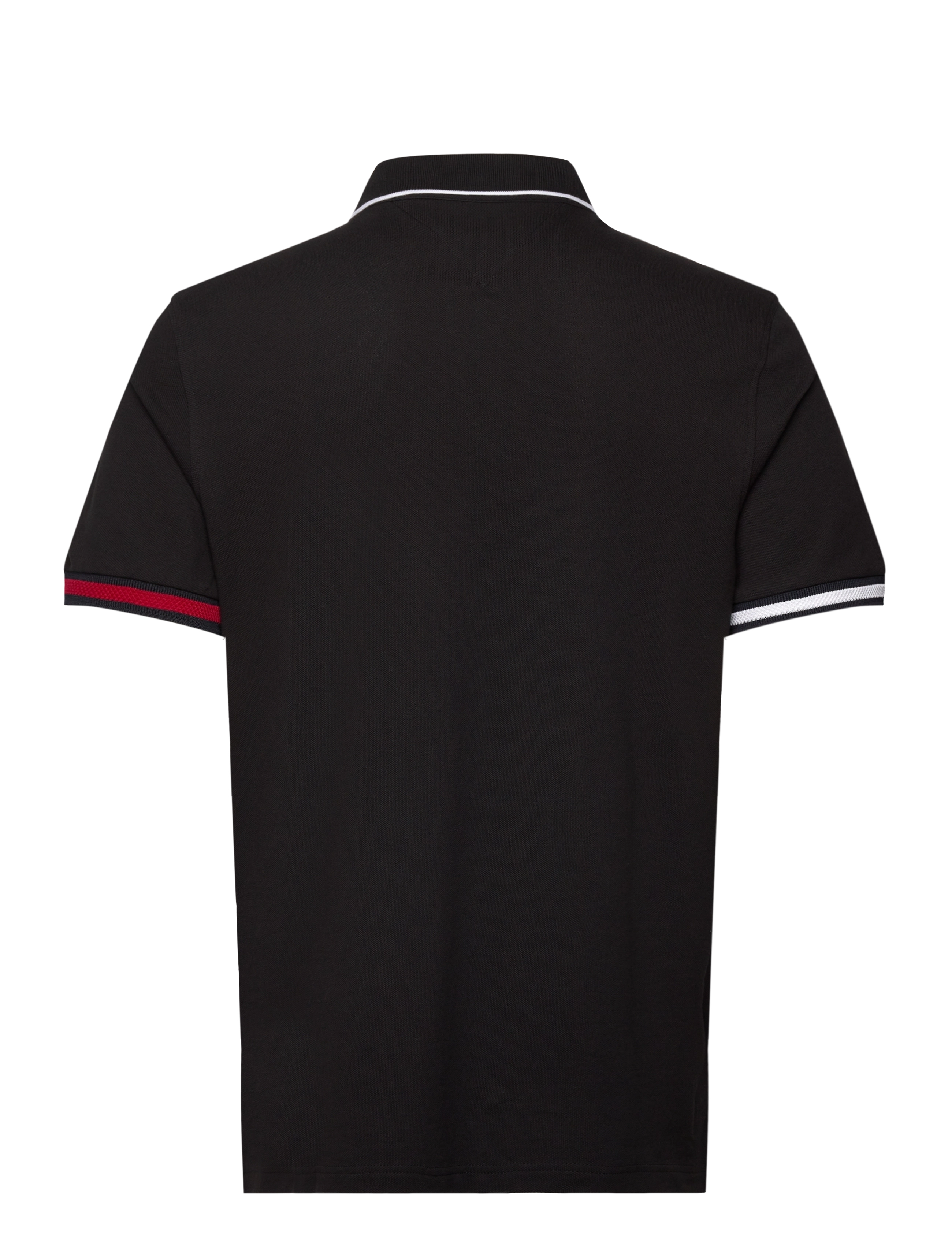 Tommy Hilfiger - FLAG CUFF SLIM FIT POLO - black - 2