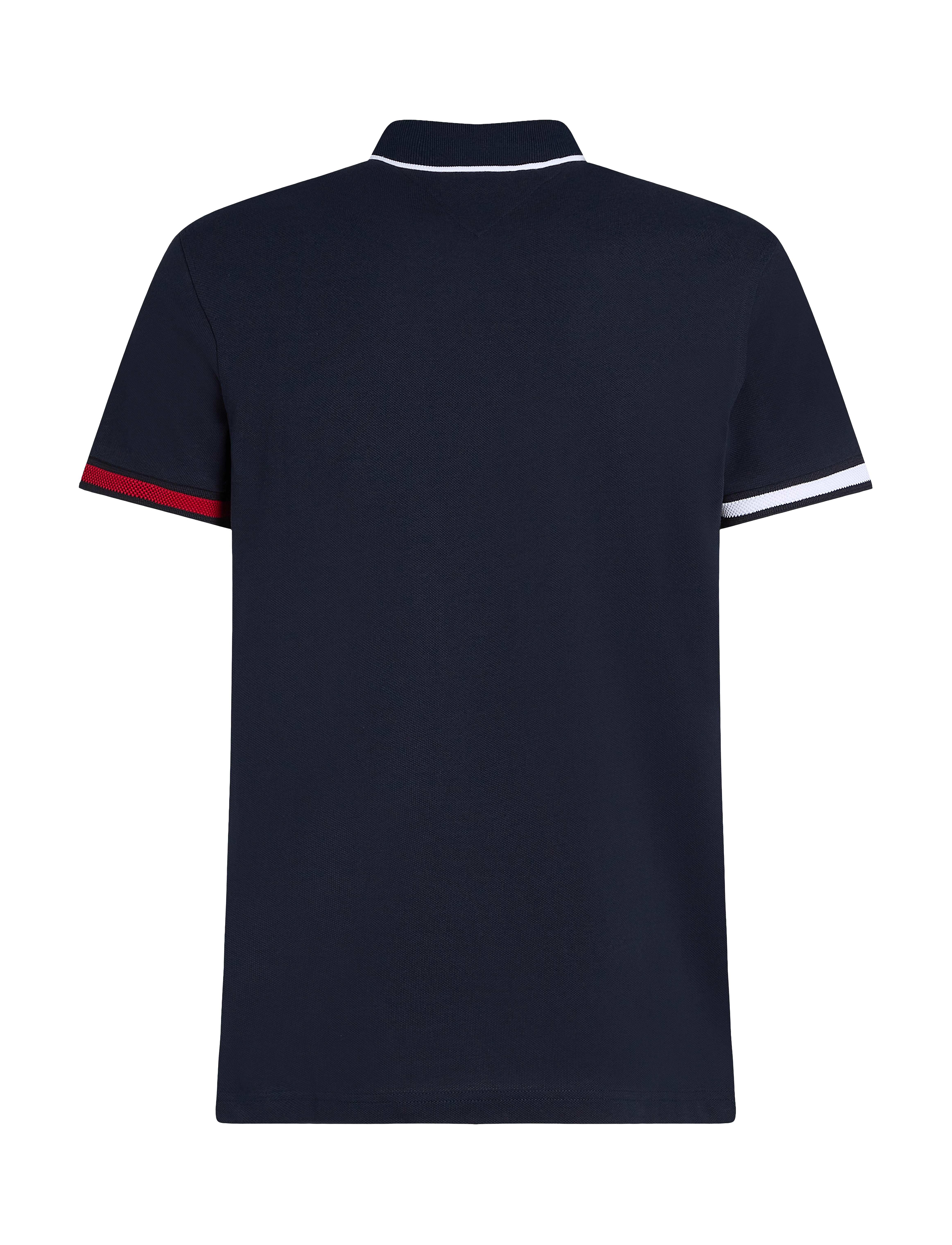 Tommy Hilfiger - FLAG CUFF SLIM FIT POLO - desert sky - 5