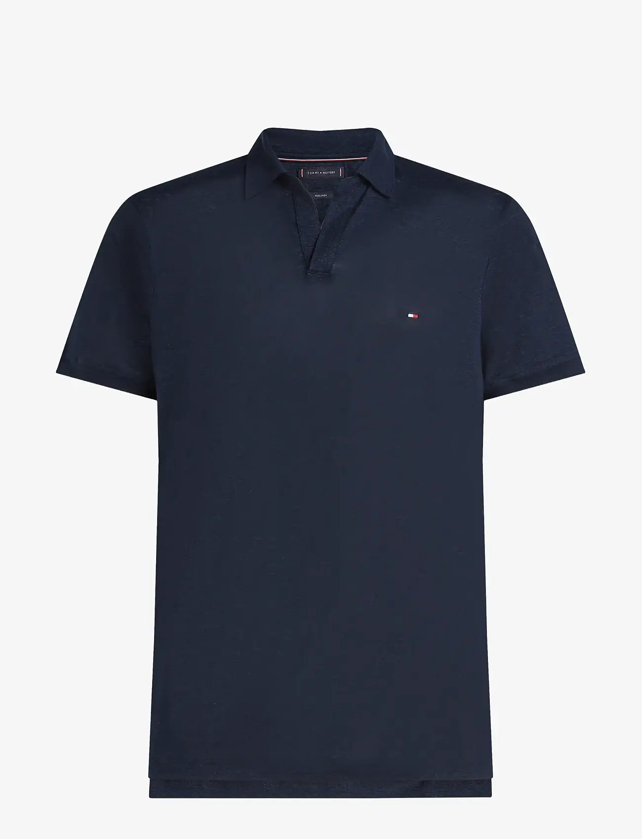 Tommy Hilfiger - PURE LINEN REG POLO - kurzärmelig - desert sky - 1