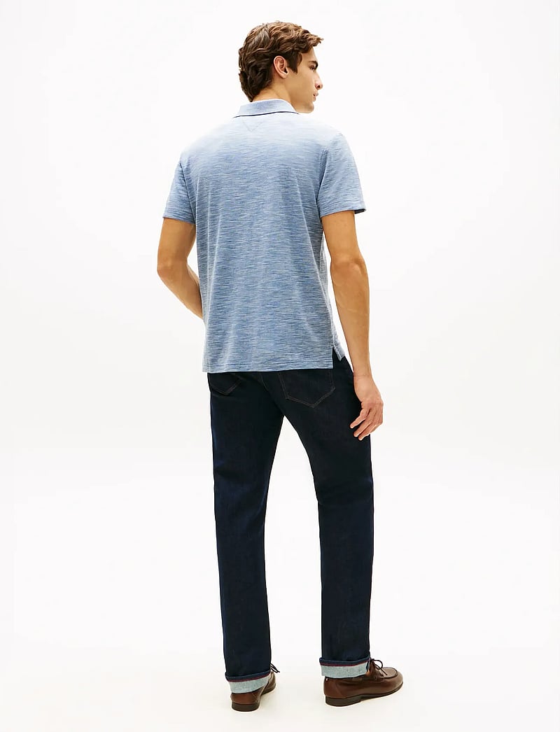 Tommy Hilfiger - SLUB OXFORD PIQUE REG POLO - lühikeste varrukatega polod - blue jean white - 2