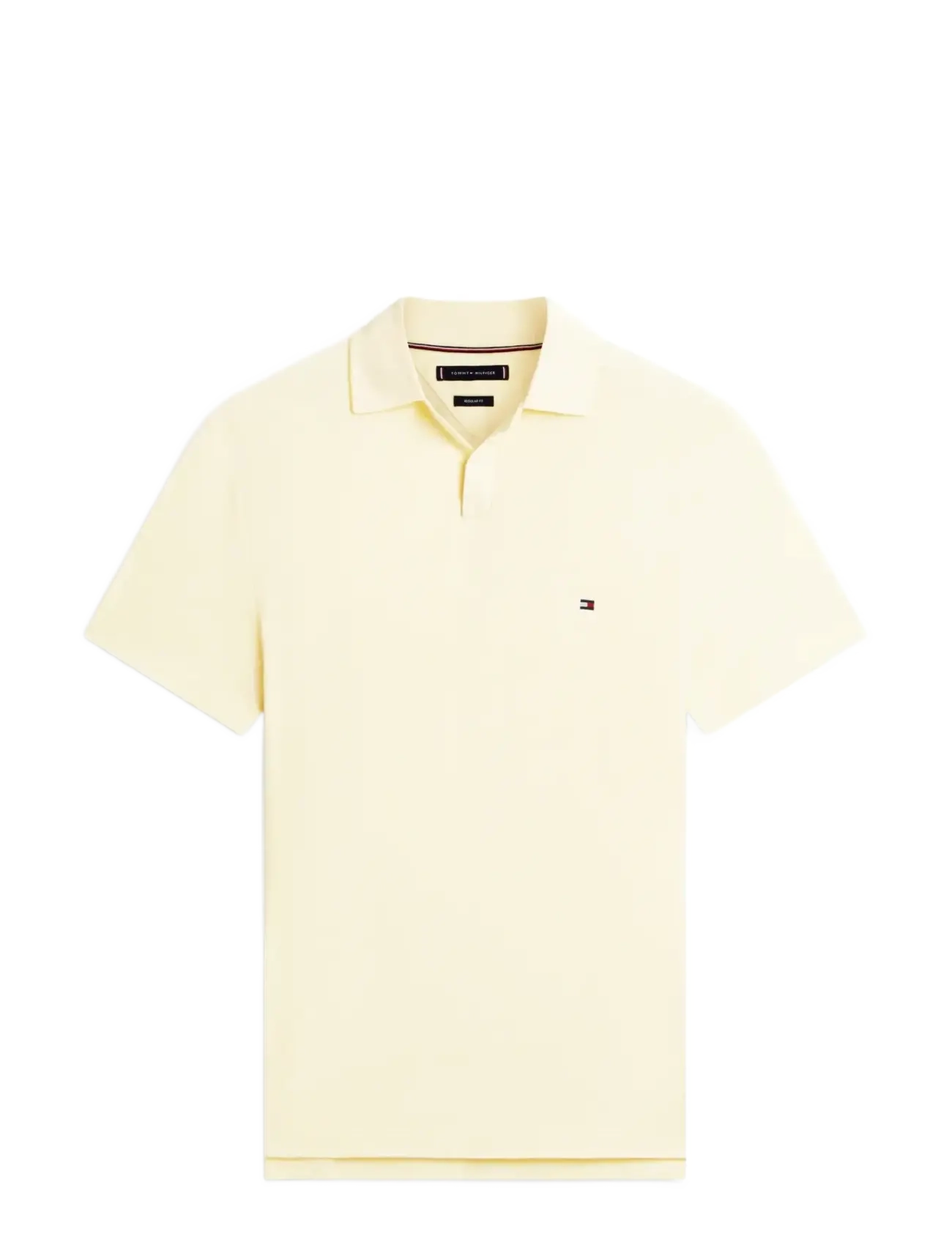 Tommy Hilfiger SLUB OXFORD PIQUE REG POLO - Poloer - CITRONELLA   WHITE / yellow