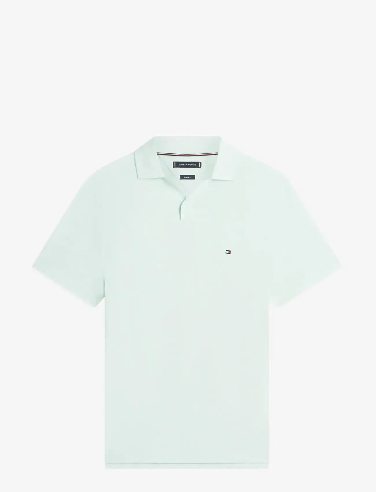 Tommy Hilfiger - SLUB OXFORD PIQUE REG POLO - lühikeste varrukatega polod - crushed mint   white - 1