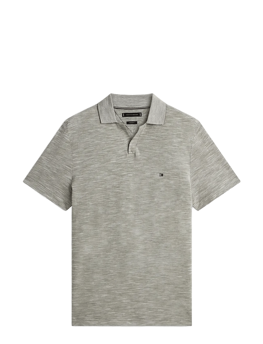 Tommy Hilfiger - SLUB OXFORD PIQUE REG POLO - kortärmade pikéer - dark artichoke white - 1