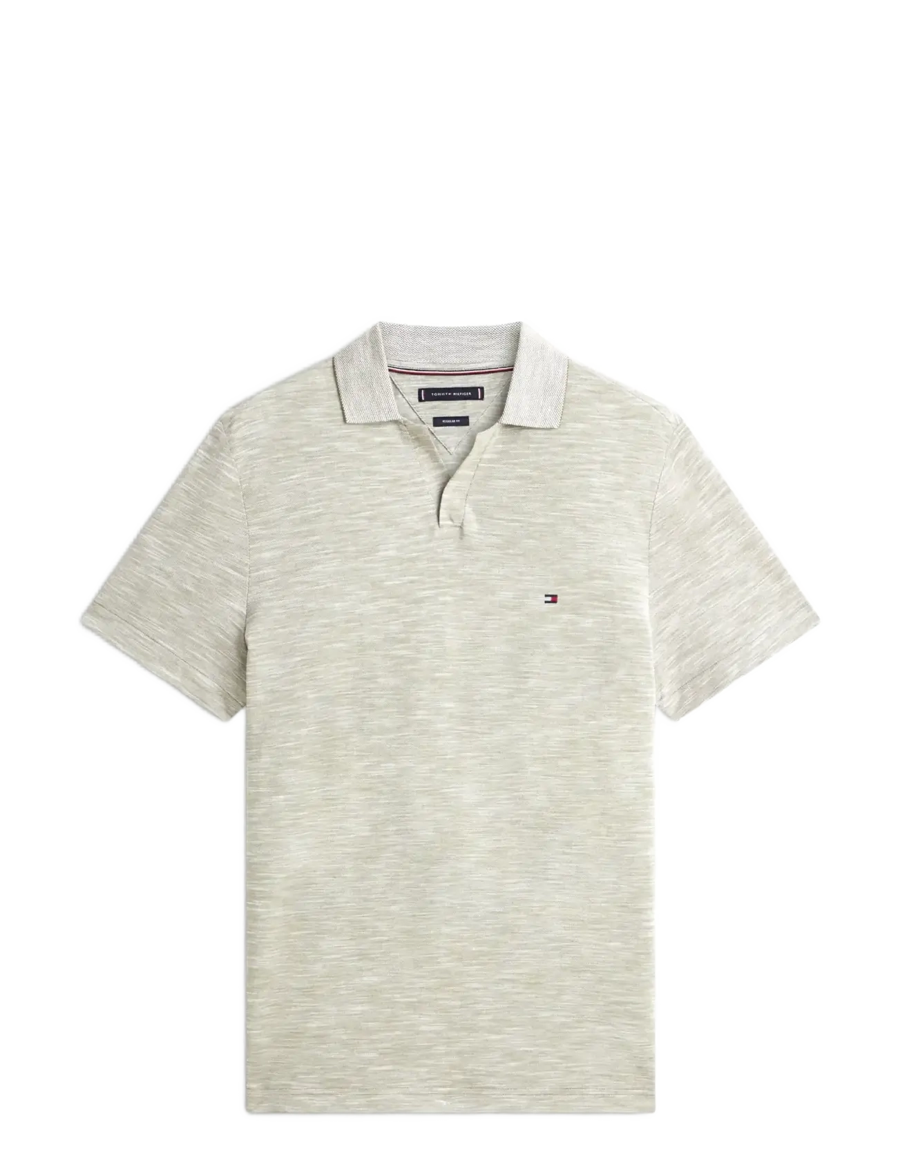 Tommy Hilfiger SLUB OXFORD PIQUE REG POLO - Poloer - DARK ARTICHOKE   WHITE / khaki/green
