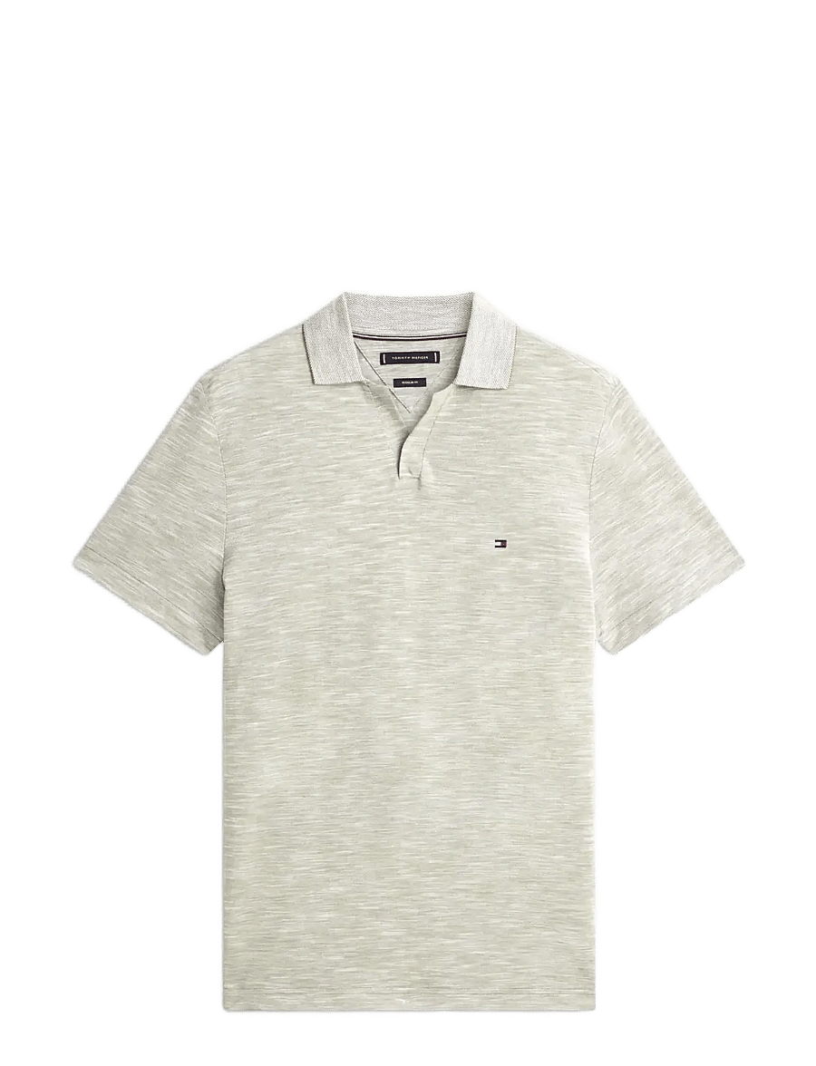 Tommy Hilfiger - SLUB OXFORD PIQUE REG POLO - kortærmede poloer - dark artichoke white - 1