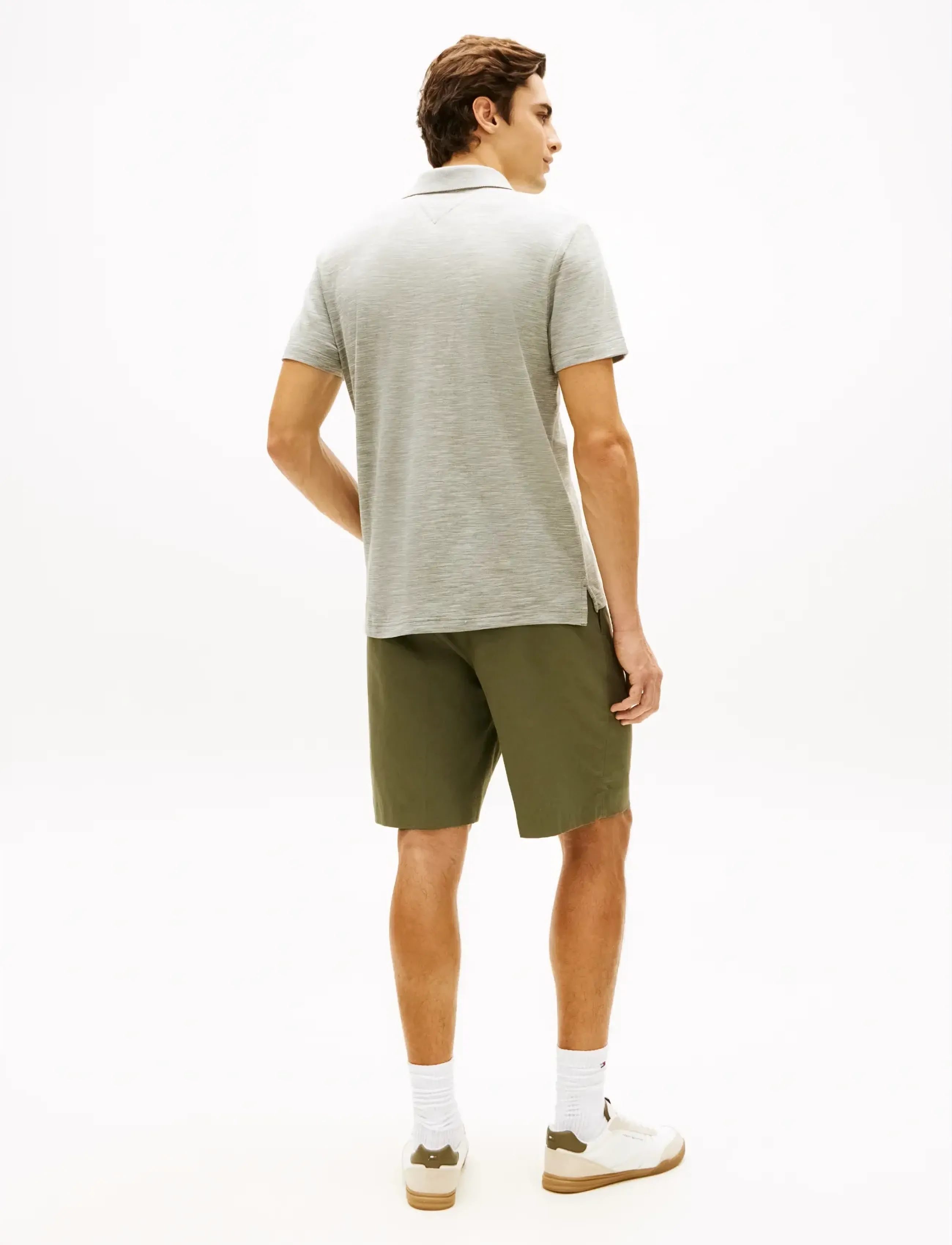 Tommy Hilfiger - SLUB OXFORD PIQUE REG POLO - kortærmede poloer - dark artichoke   white - 2