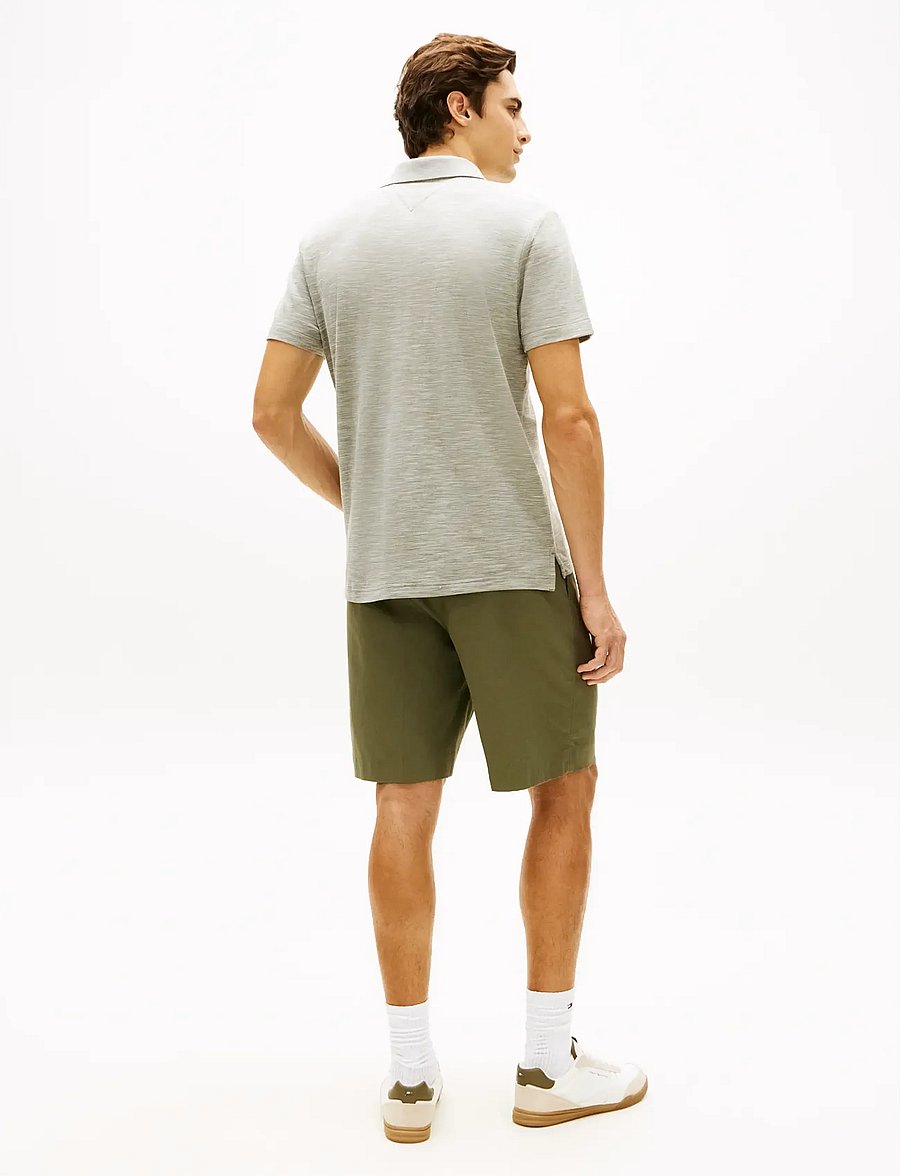 Tommy Hilfiger - SLUB OXFORD PIQUE REG POLO - kortærmede poloer - dark artichoke white - 2