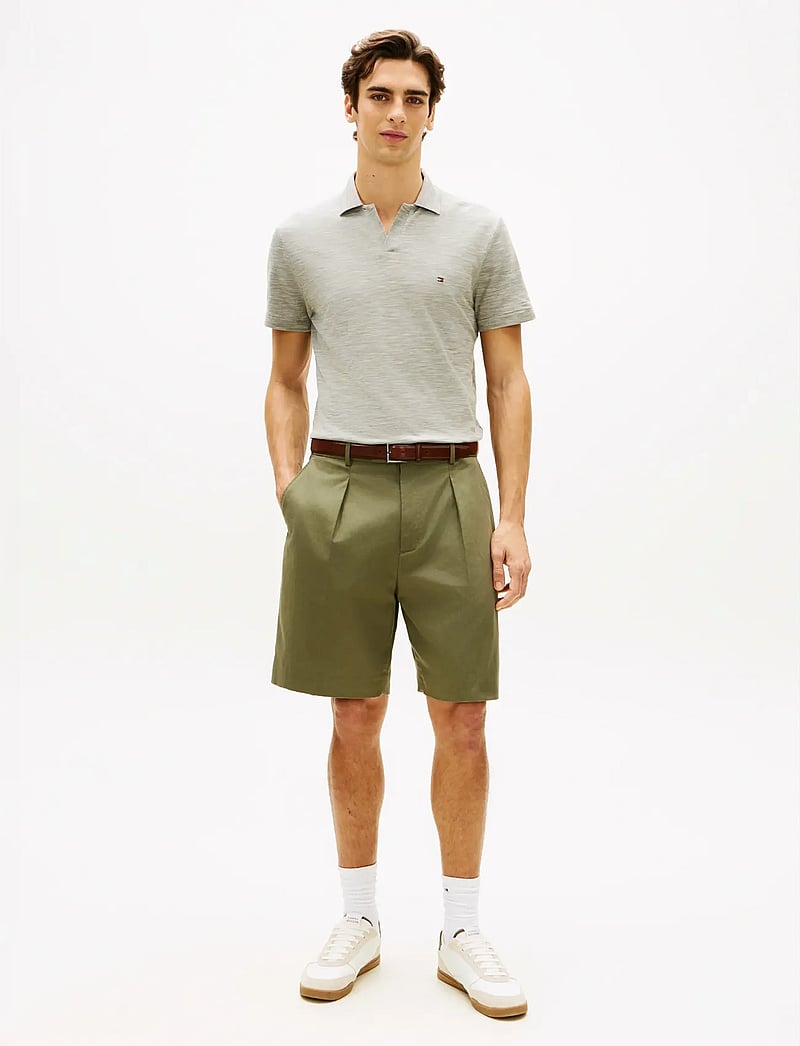Tommy Hilfiger - SLUB OXFORD PIQUE REG POLO - lühikeste varrukatega polod - dark artichoke white - 3