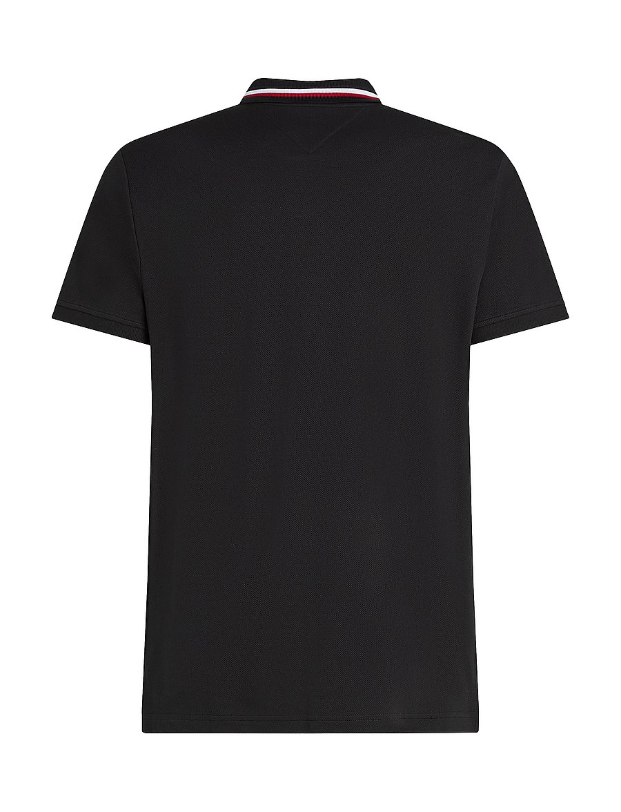 Tommy Hilfiger - RWB COLLAR REG POLO - black - 2