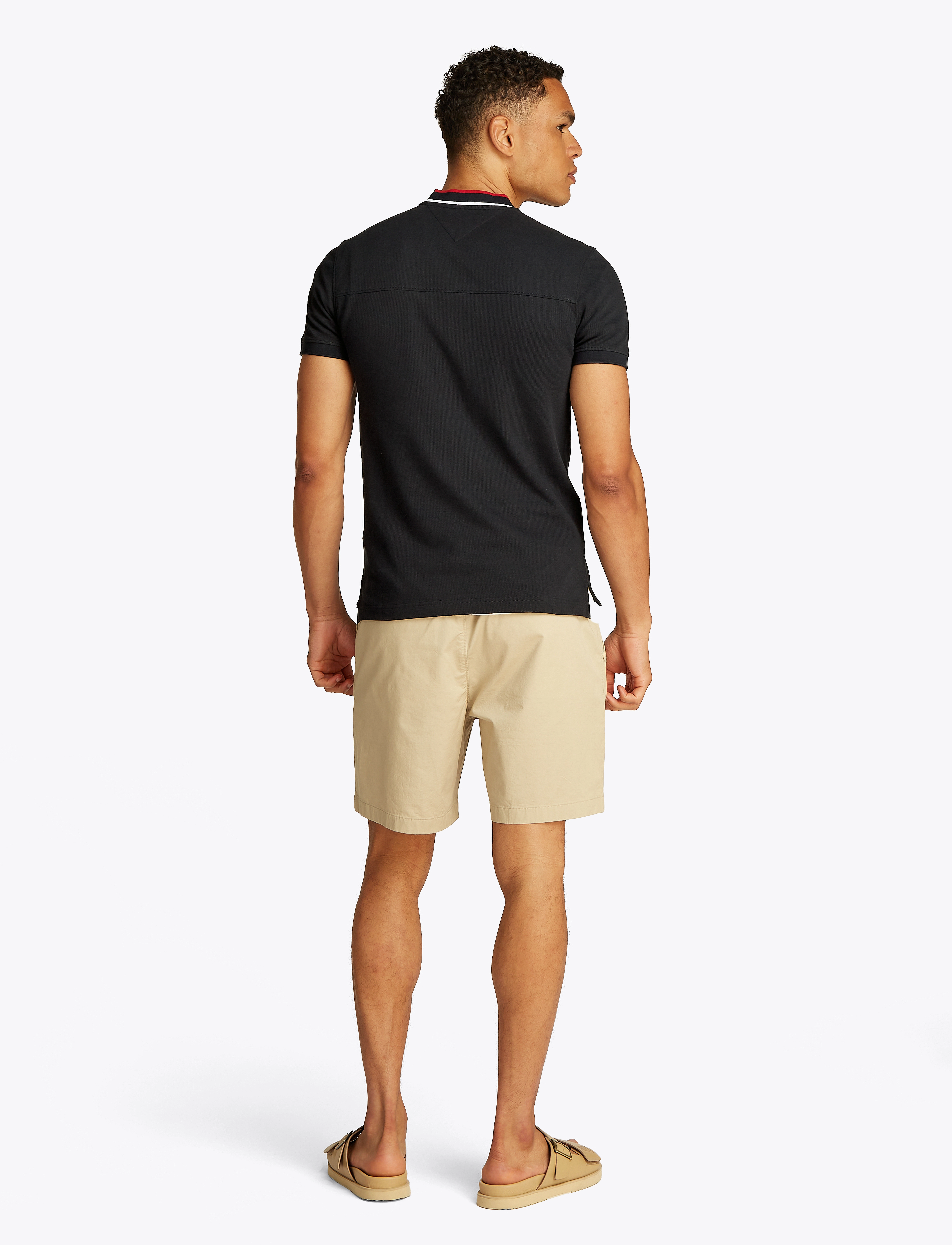 Tommy Hilfiger - RWB COLLAR REG POLO - black - 3