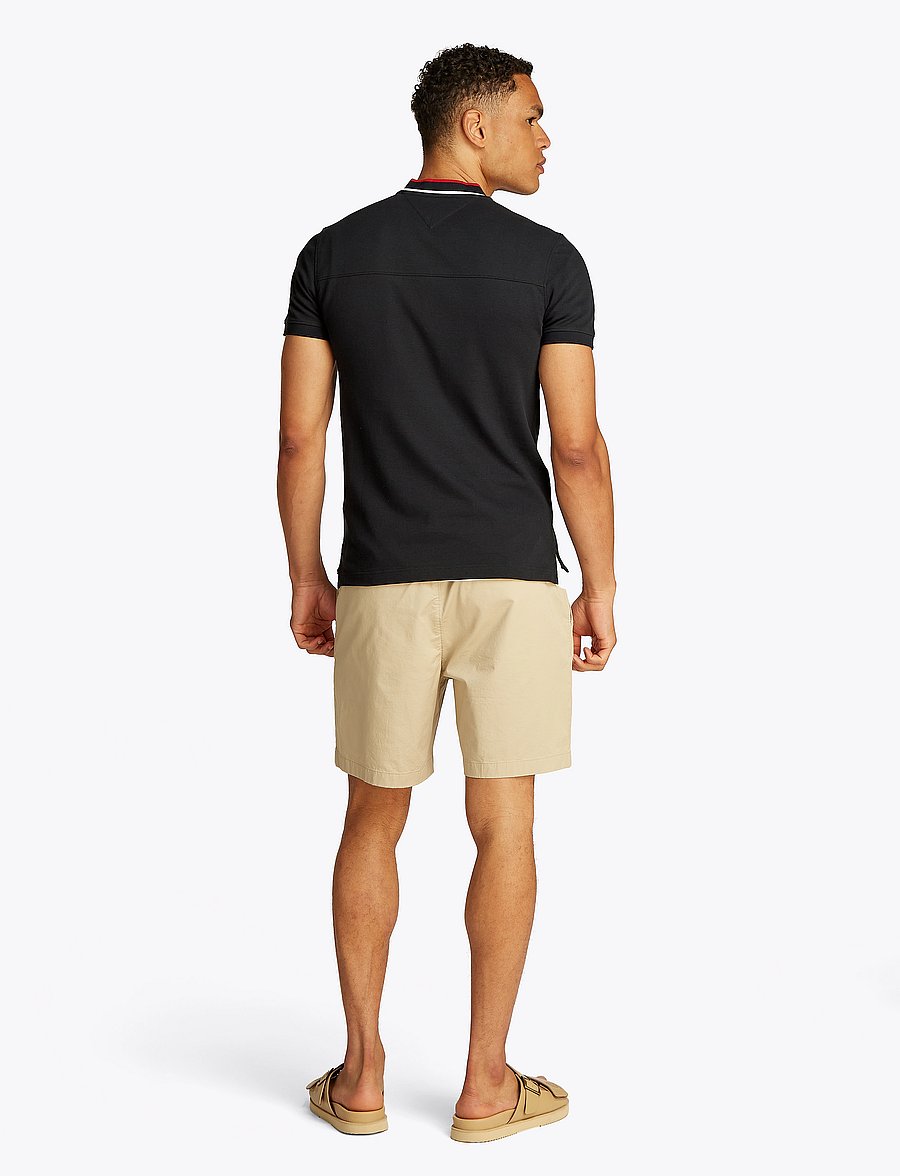 Tommy Hilfiger - RWB COLLAR REG POLO - black - 3