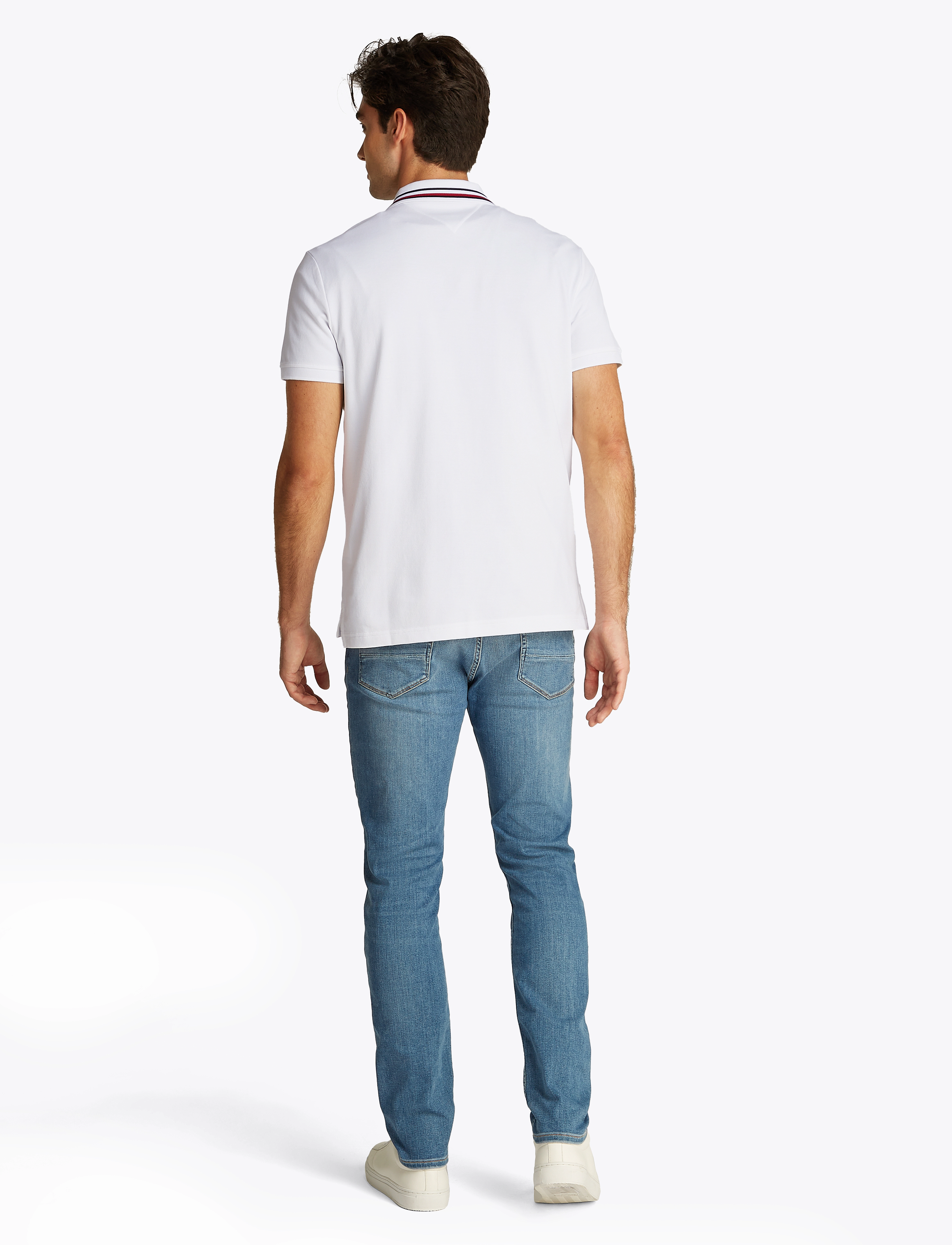 Tommy Hilfiger - RWB COLLAR REG POLO - white - 2