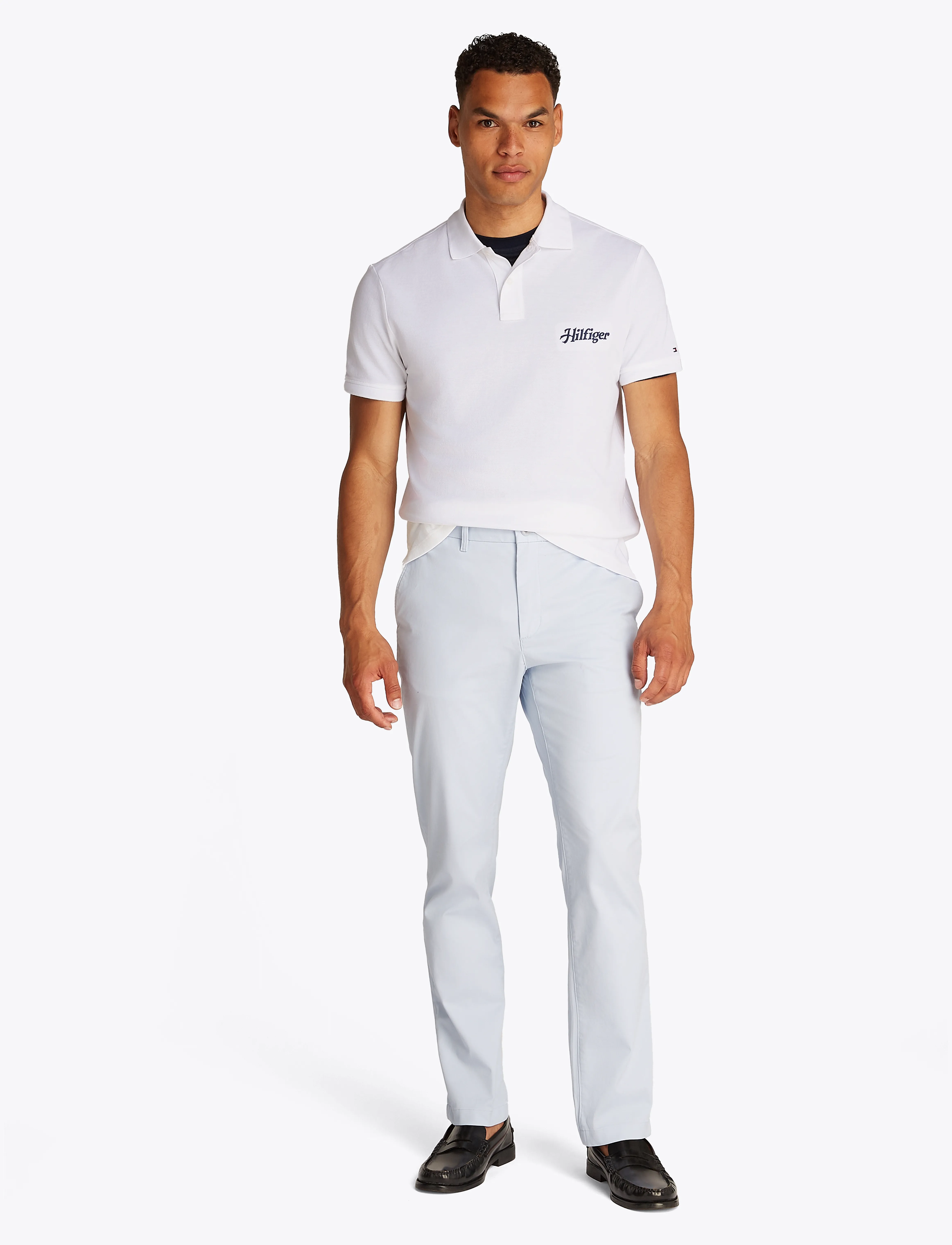 Tommy Hilfiger - SCRIPT GRAPHIC REG POLO - kurzärmelig - white - 4