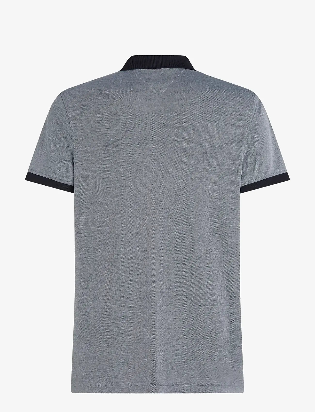 Tommy Hilfiger - PERFORMANCE OXFORD ZIP REG POLO - kortærmede poloer - desert sky   white - 2