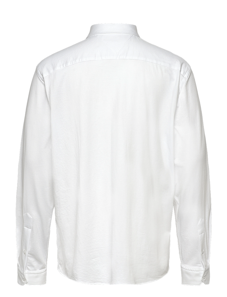 Tommy Hilfiger - PERFORMANCE TWO TONE SF SHIRT - vabaajasärgid - th optic white - 2