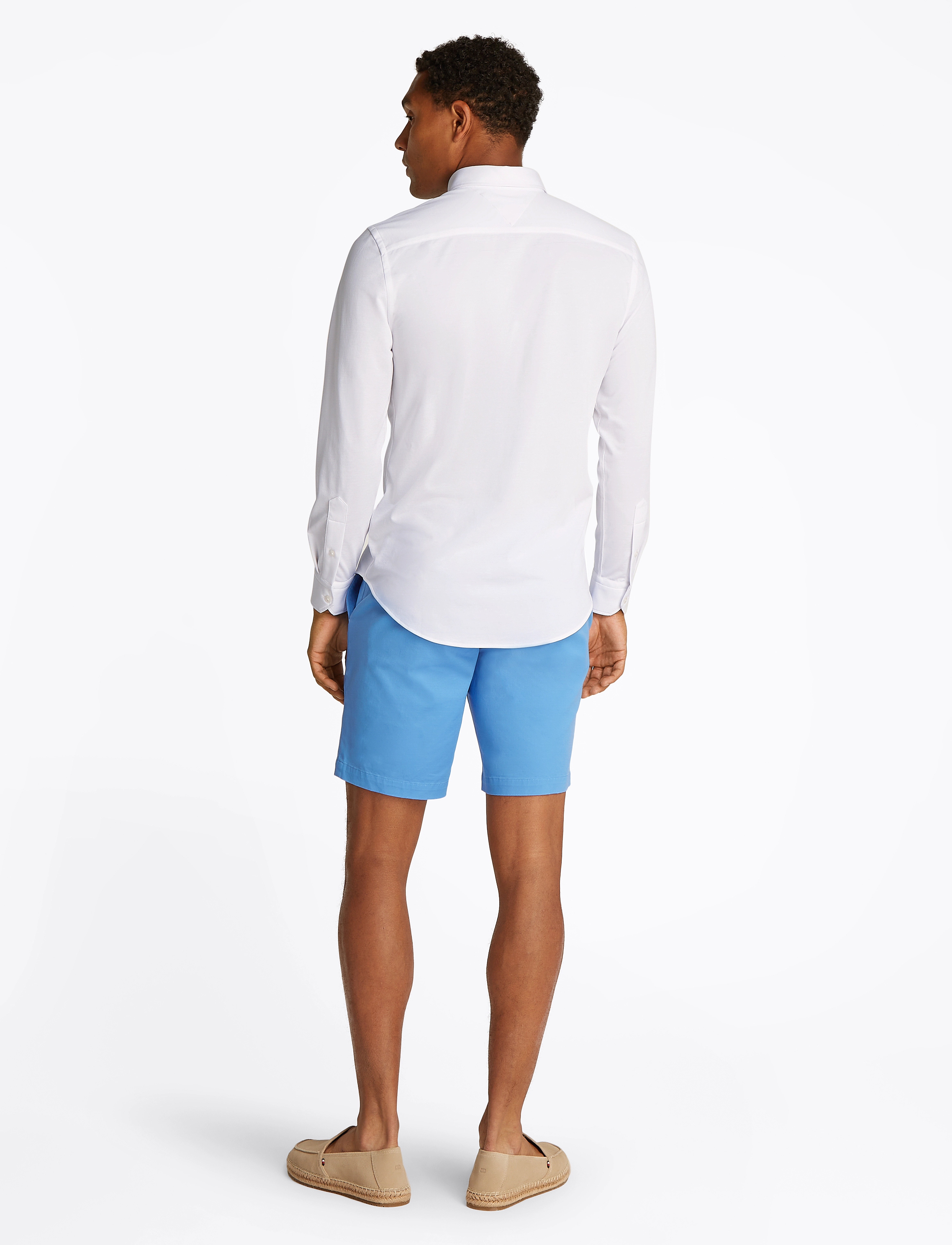 Tommy Hilfiger - PERFORMANCE TWO TONE SF SHIRT - th optic white - 3