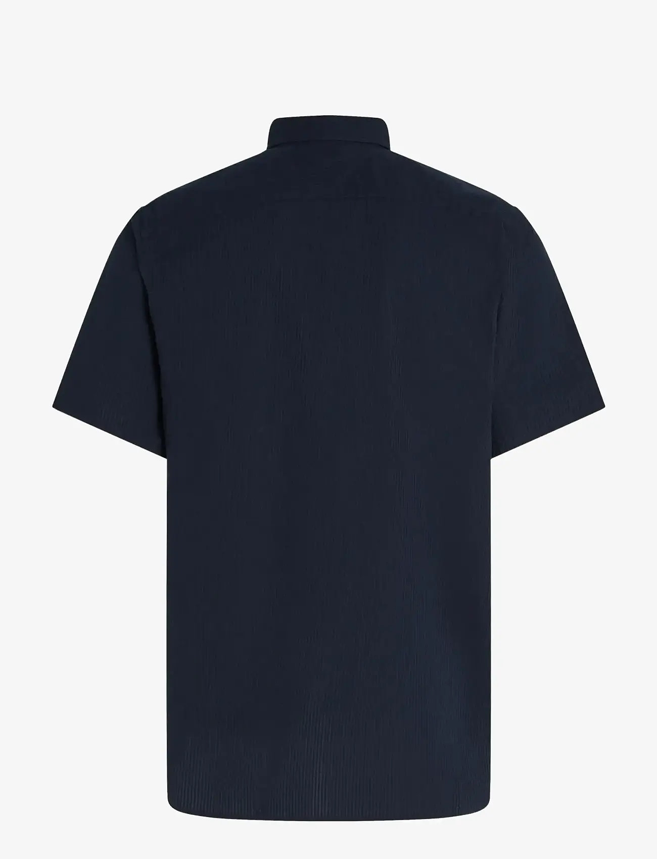 Tommy Hilfiger - SEERSUCKER SOLID SS RF  SHIRT - kurzarmhemden - desert sky - 2