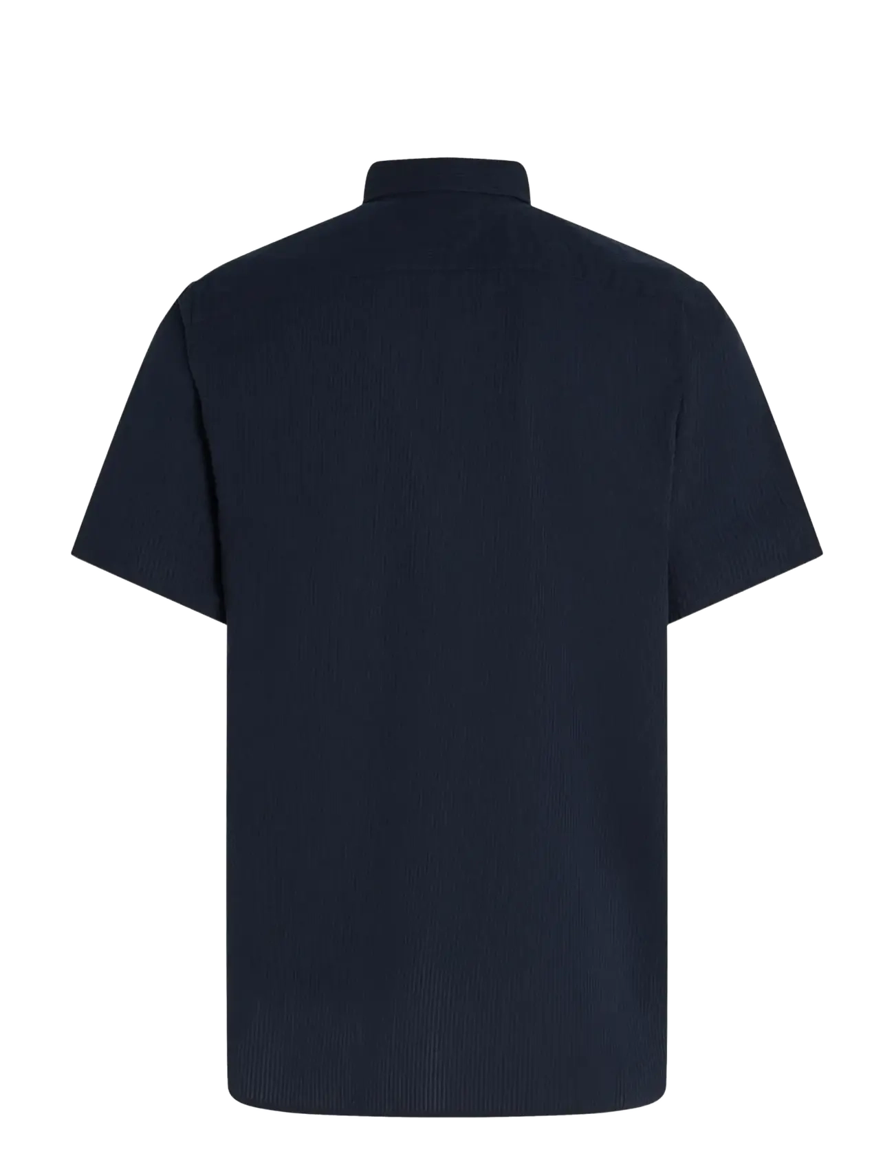 Tommy Hilfiger - SEERSUCKER SOLID SS RF  SHIRT - kortärmade skjortor - desert sky - 2