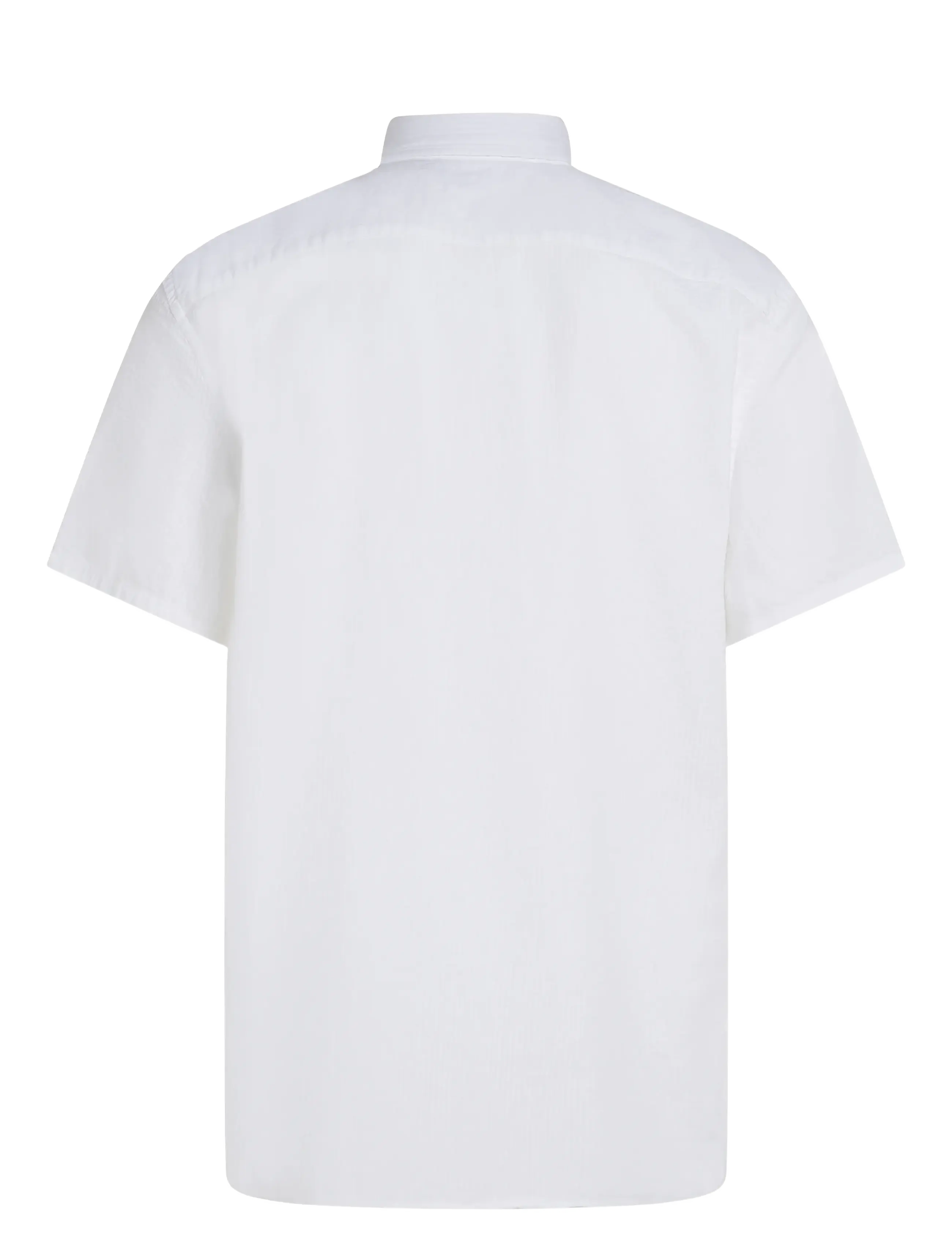 Tommy Hilfiger - SEERSUCKER SOLID SS RF  SHIRT - mehed - th optic white - 2
