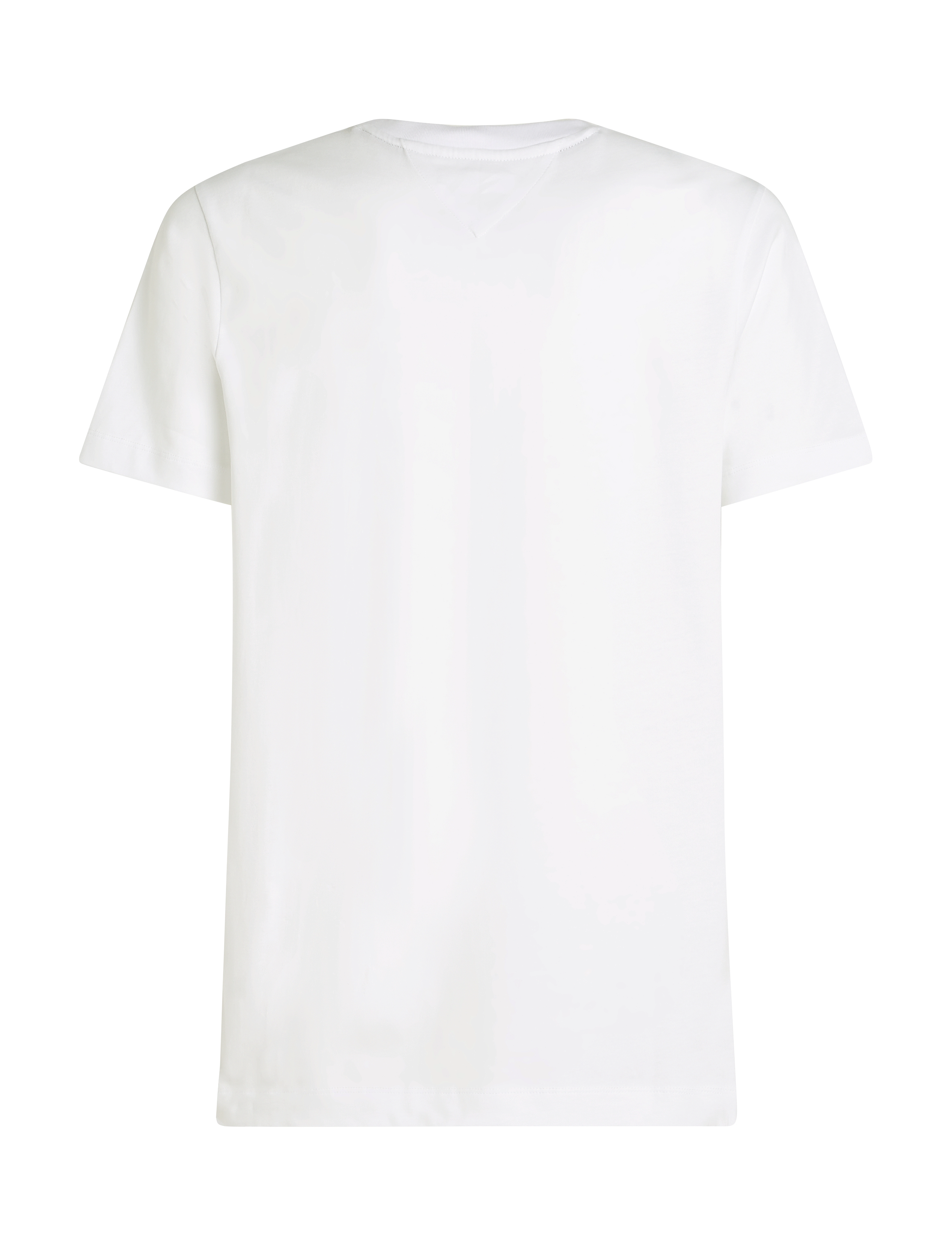 Tommy Hilfiger - HILFIGER COLOUR CREST TEE - t-krekli ar īsām piedurknēm - white - 2
