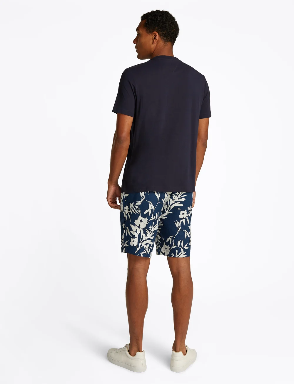 Tommy Hilfiger - HILFIGER CENTER STACK TEE - short-sleeved t-shirts - desert sky - 2