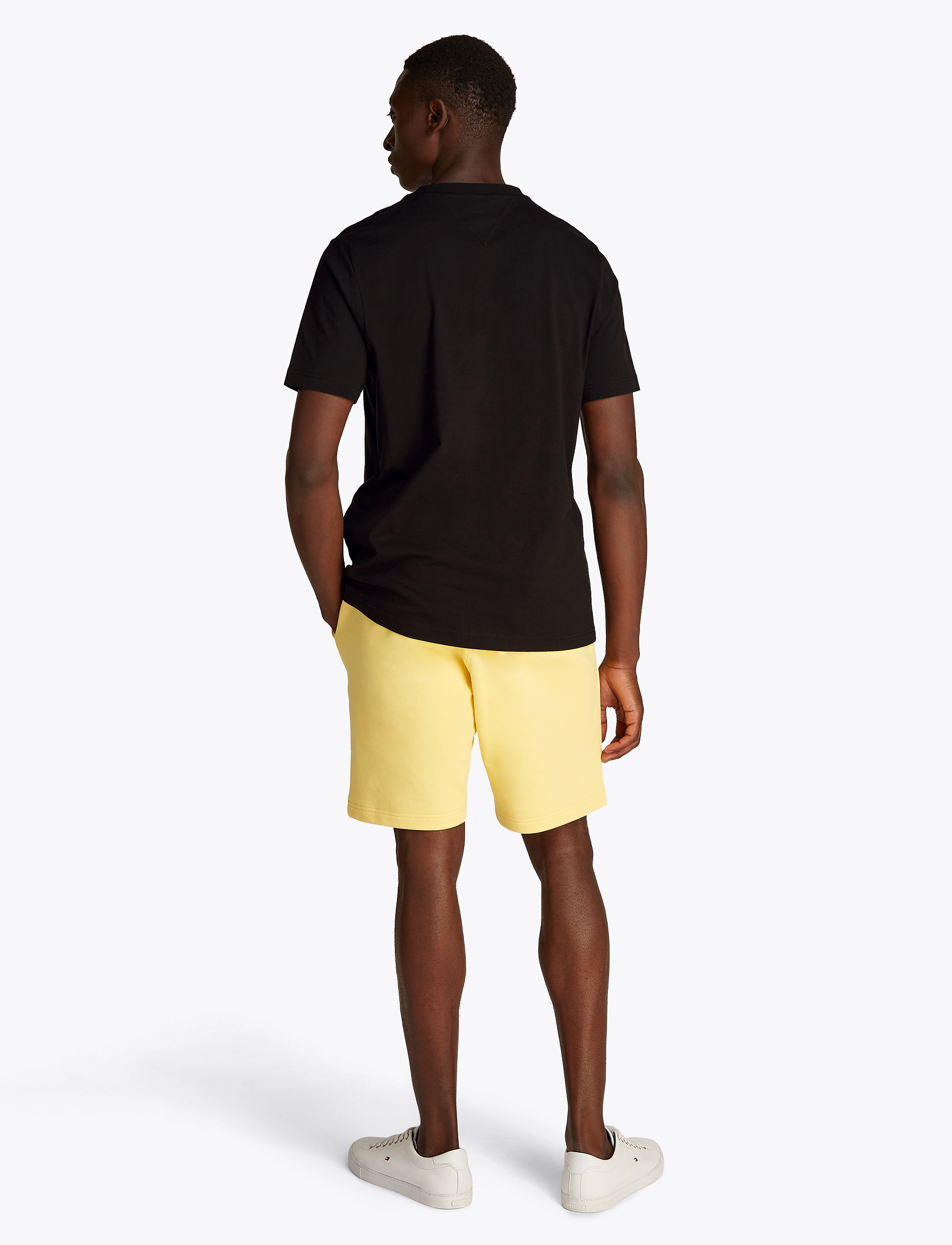 Tommy Hilfiger - HILFIGER STACK TEE - kortärmade t-shirts - black - 3