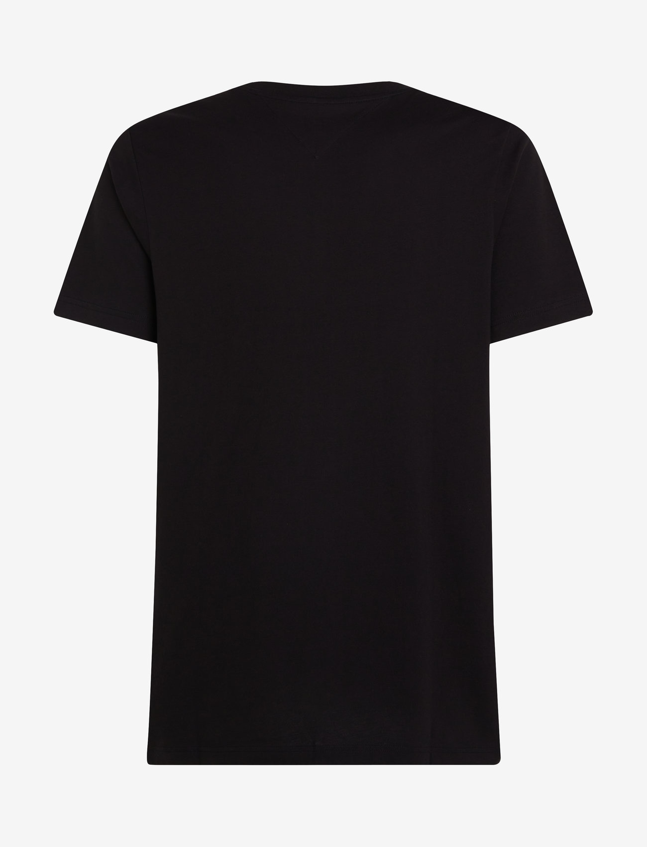 Tommy Hilfiger - HILFIGER STACK TEE - herbstliche kleidung - black - 1
