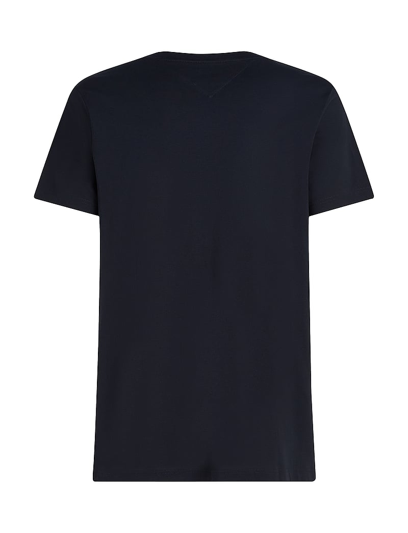 Tommy Hilfiger - HILFIGER STACK TEE - kurzärmelig - desert sky - 5