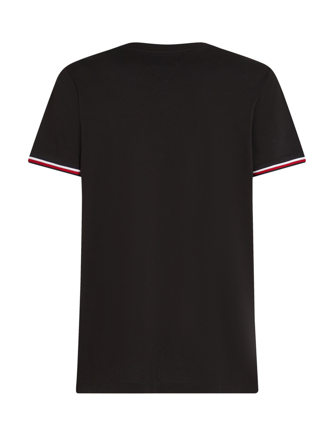 Tommy Hilfiger - GLOBAL STRIPE CUFF TEE - sügisesed riided - black - 4