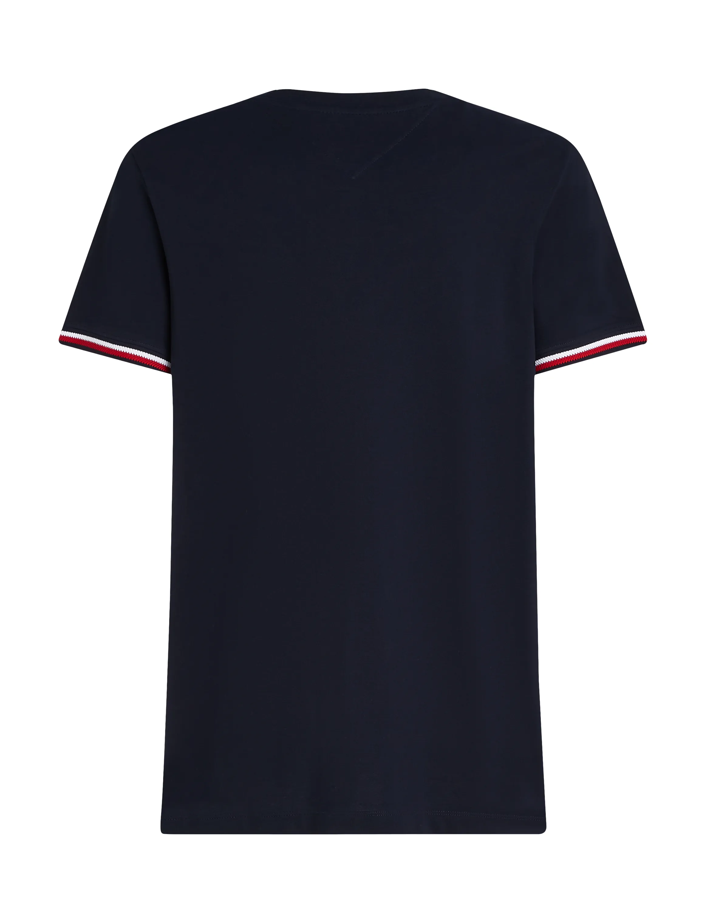 Tommy Hilfiger - GLOBAL STRIPE CUFF TEE - desert sky - 4
