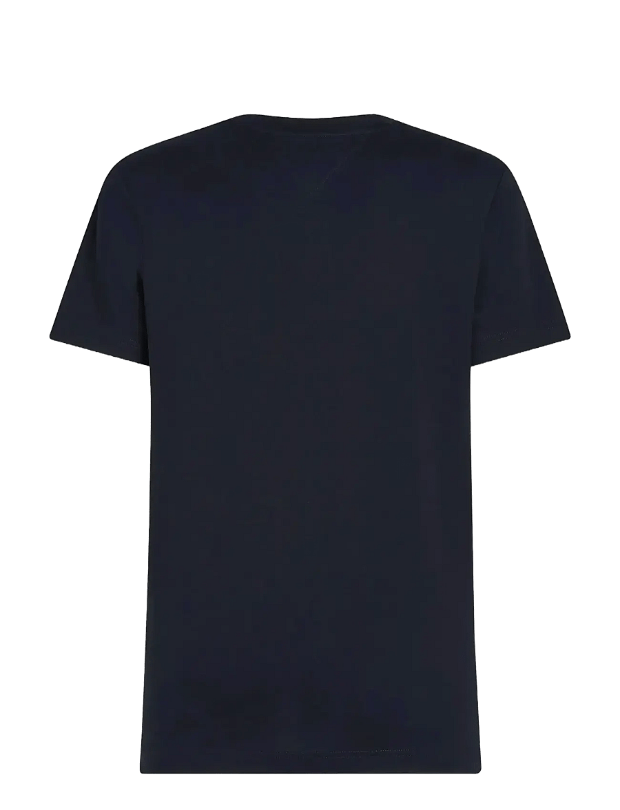 Tommy Hilfiger - FLAG BOX TEE - kurzärmelig - desert sky - 2