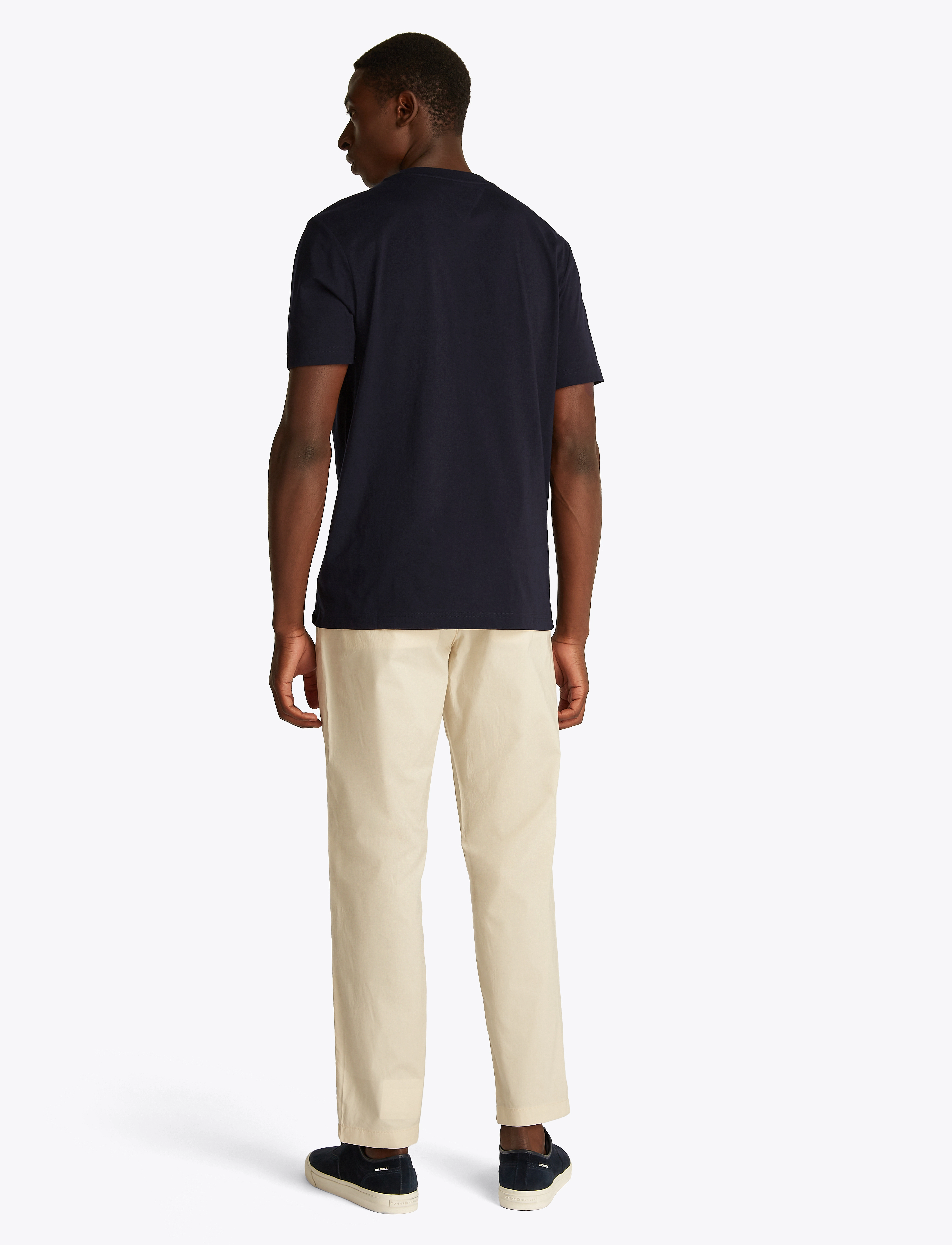 Tommy Hilfiger - FLAG BOX TEE - kurzärmelig - desert sky - 4