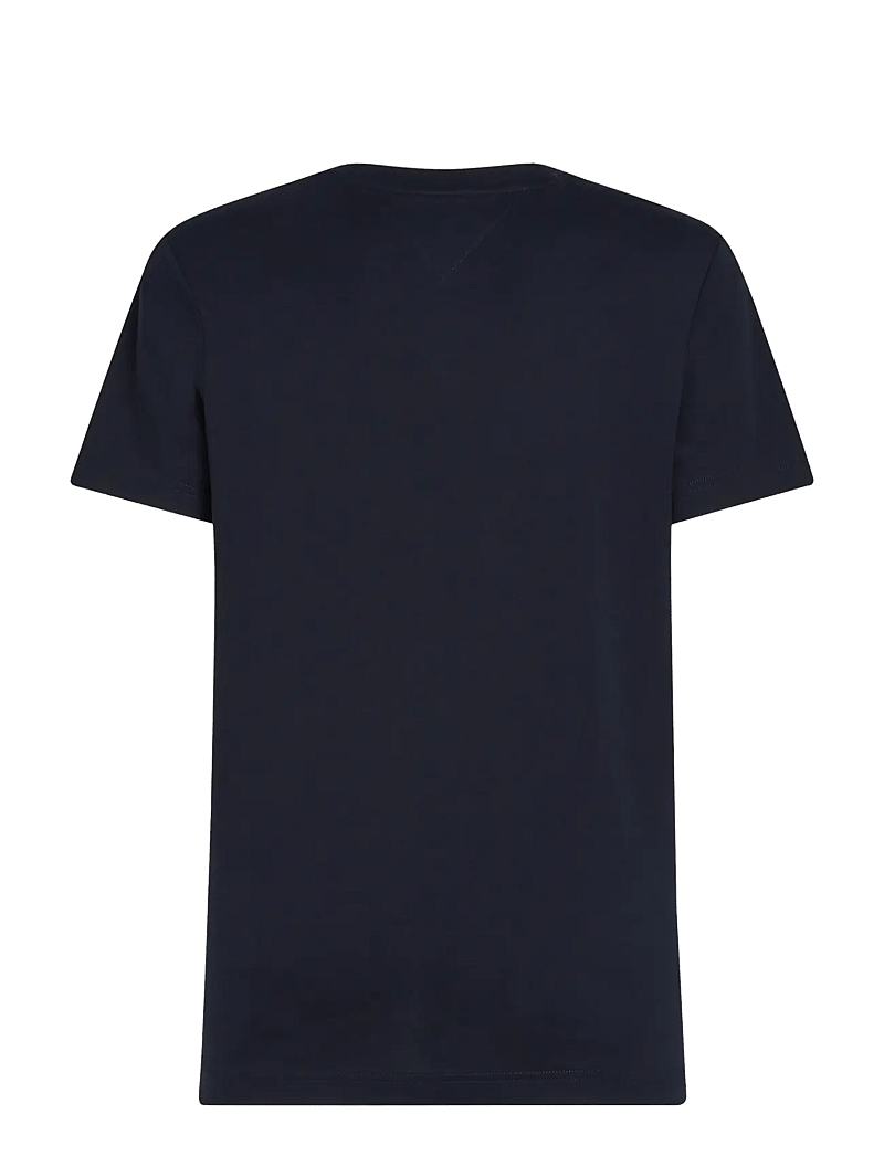 Tommy Hilfiger - FLAG BOX TEE - lyhythihaiset - desert sky - 3