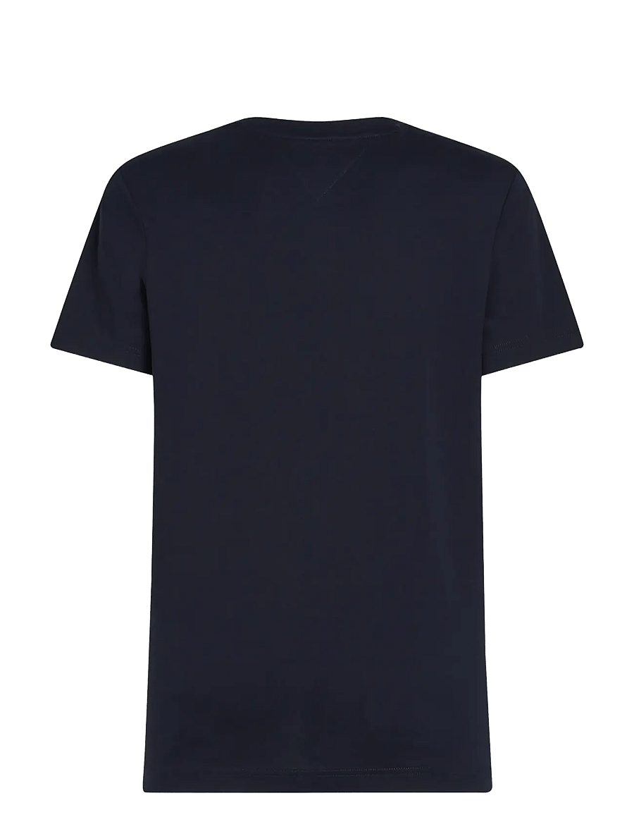 Tommy Hilfiger - FLAG BOX TEE - kurzärmelig - desert sky - 3